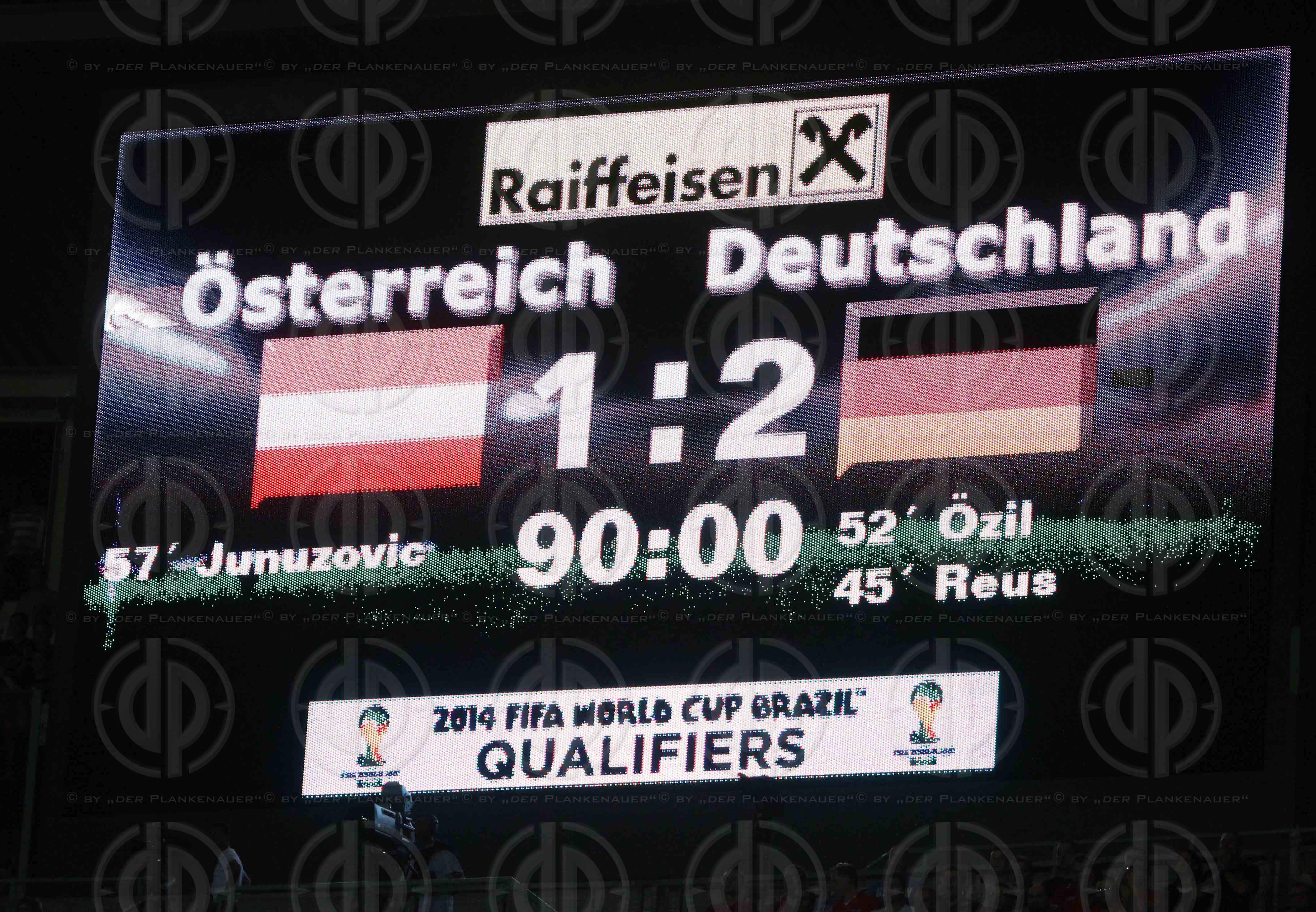 WM-Qualifikation Österreich vs. Deutschland (1:2)