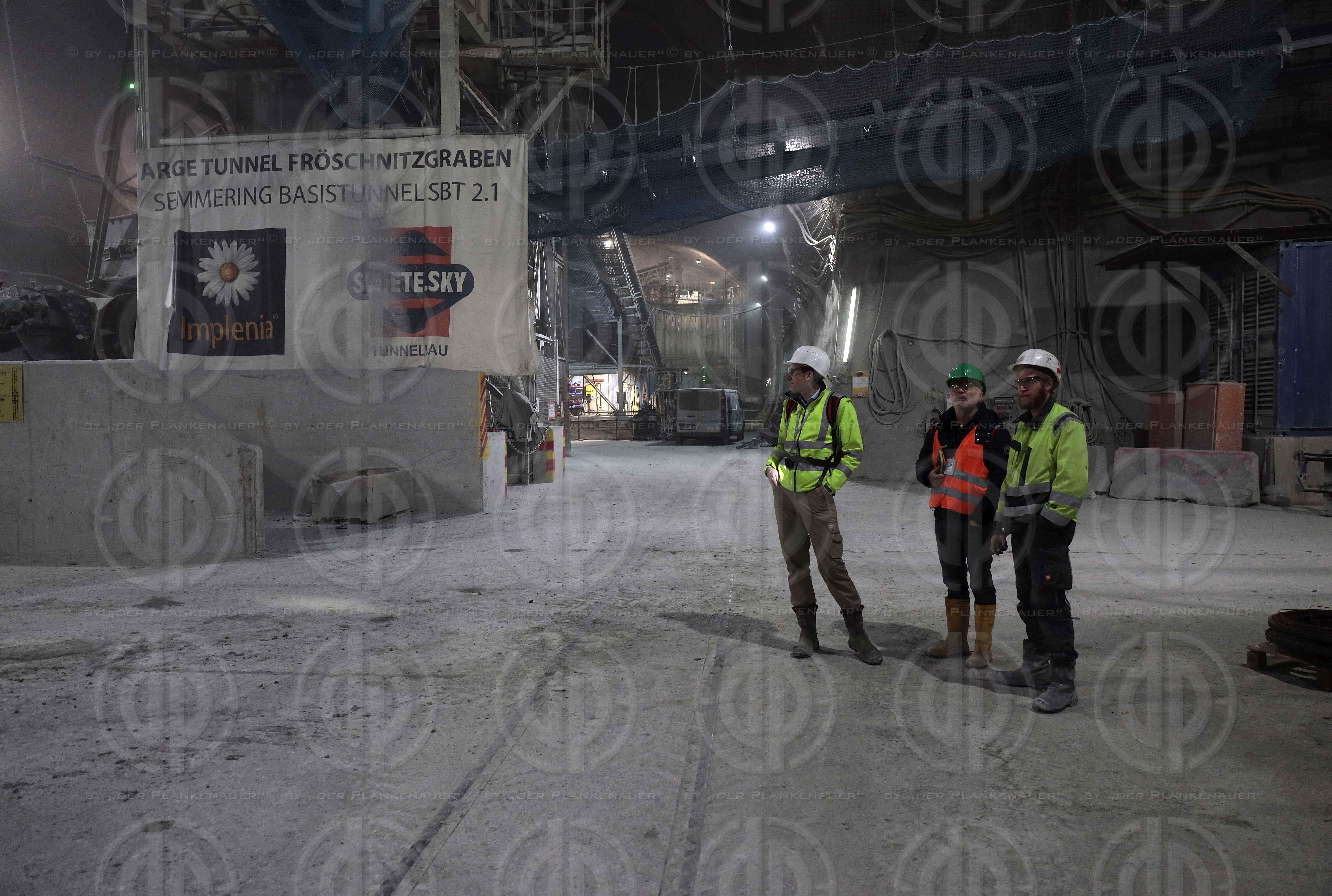 Semmering Basistunnel - Baustelle Fröschnitzgraben