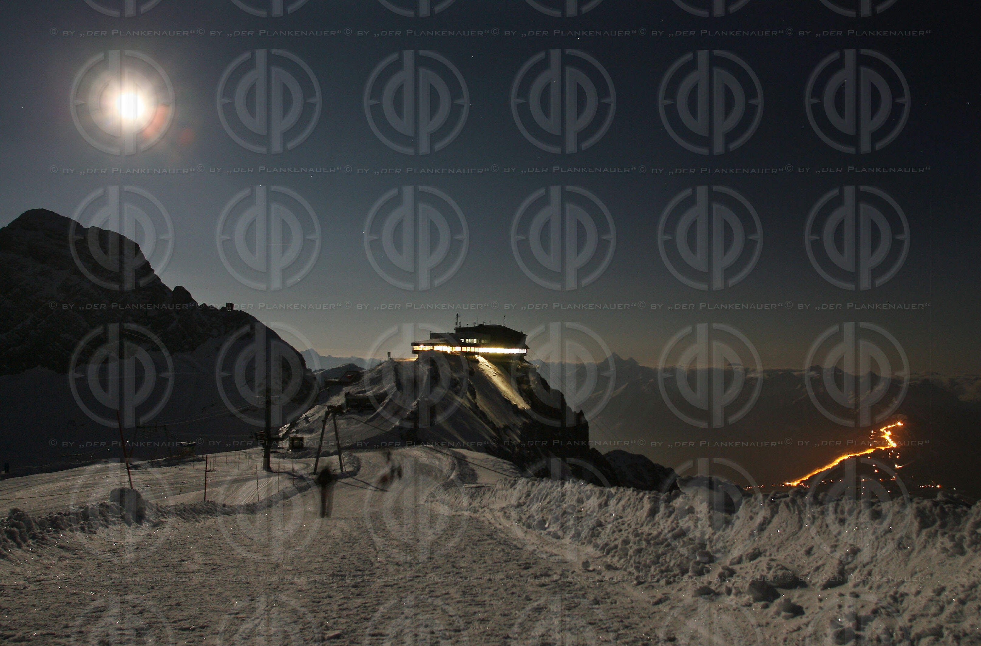 Mondscheinwandern am Dachsteingletscher