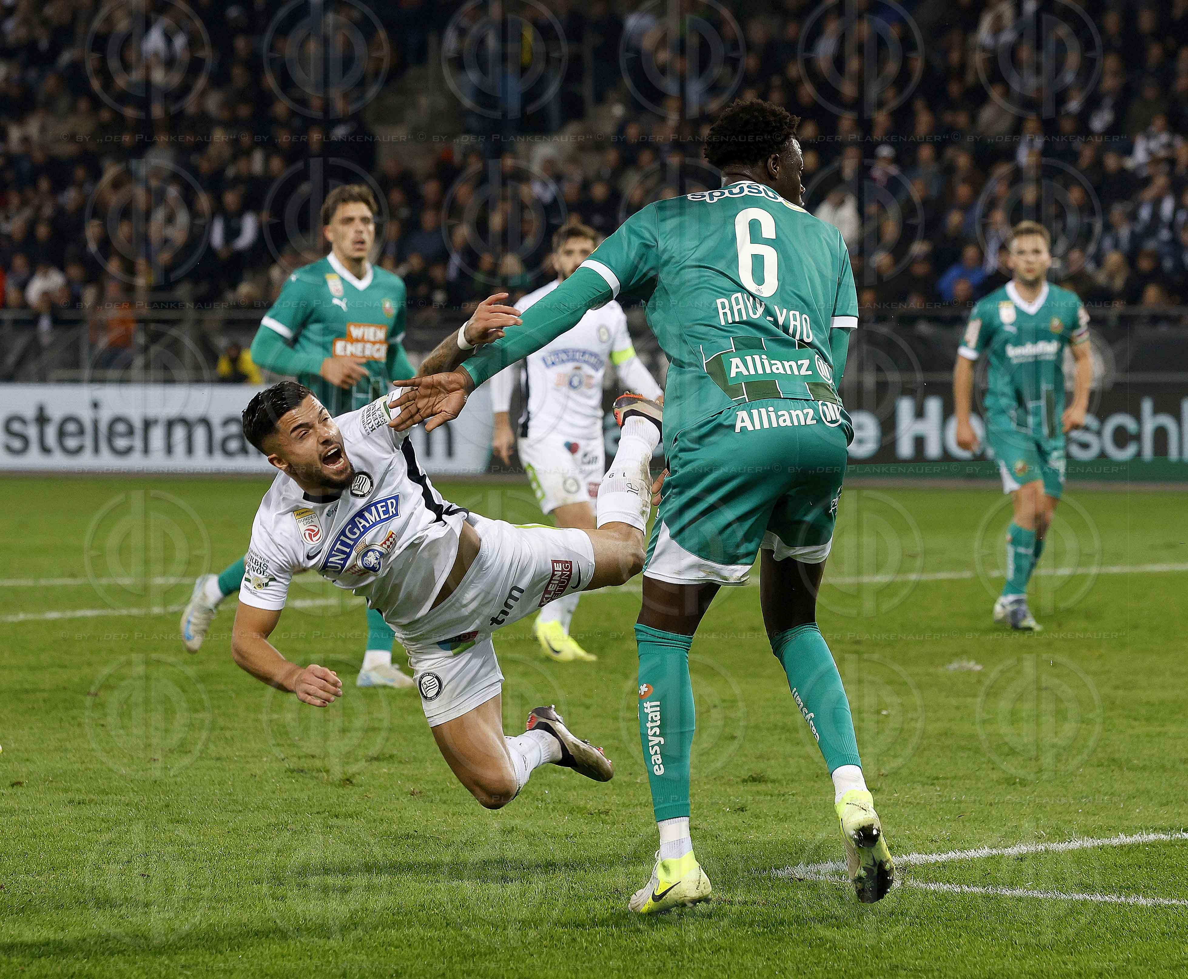 SK Sturm vs. SK Rapid (1:1) am 02.11.2024