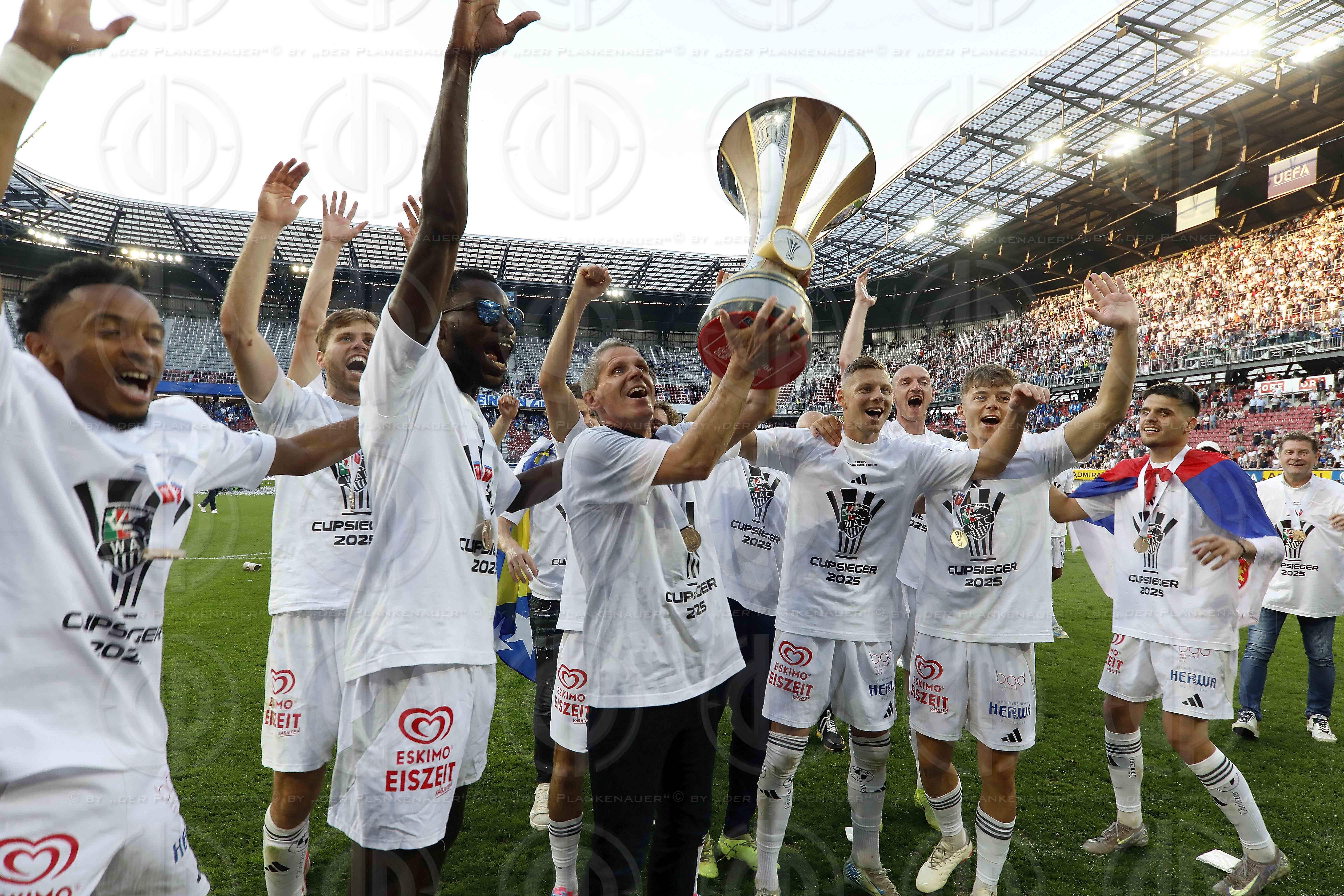ÖFB Cup Finale RZ WAC vs. TSV Hartberg (1:0) am 01.05.2025