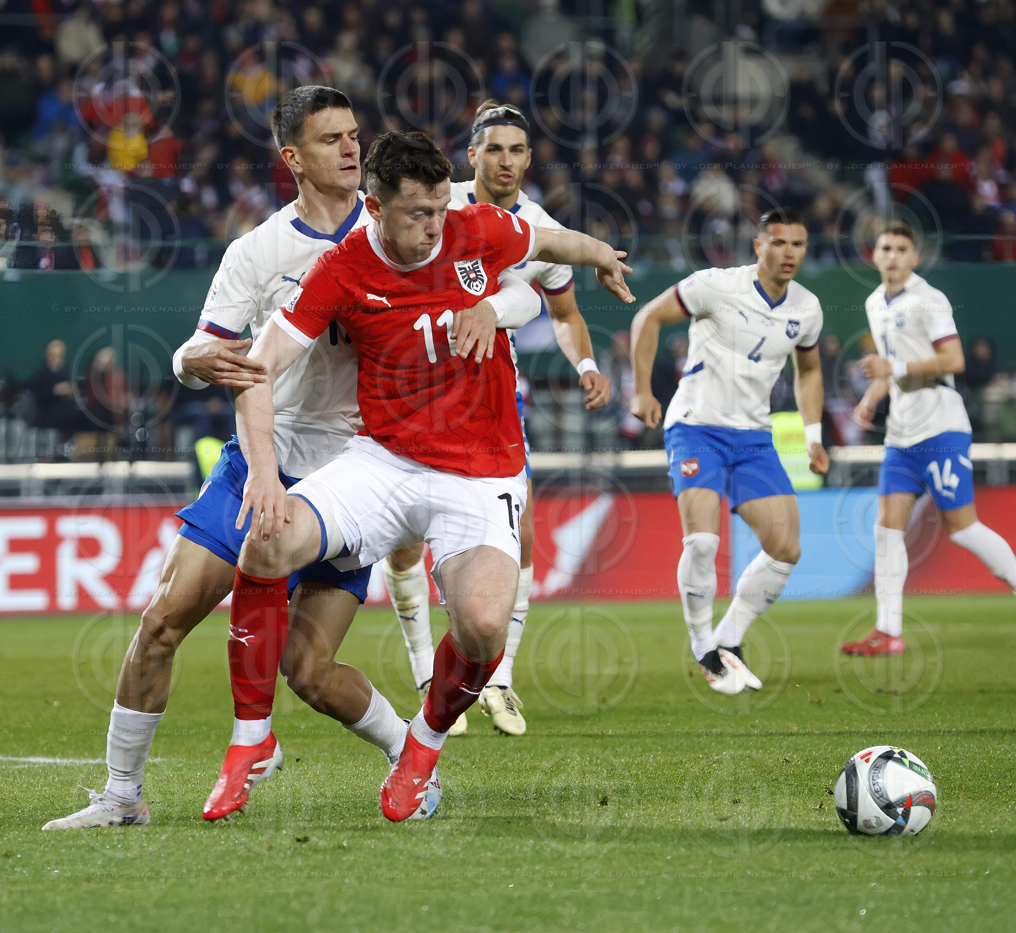 UNL Österreich vs. Serbien (1:1) am 20.03.2025