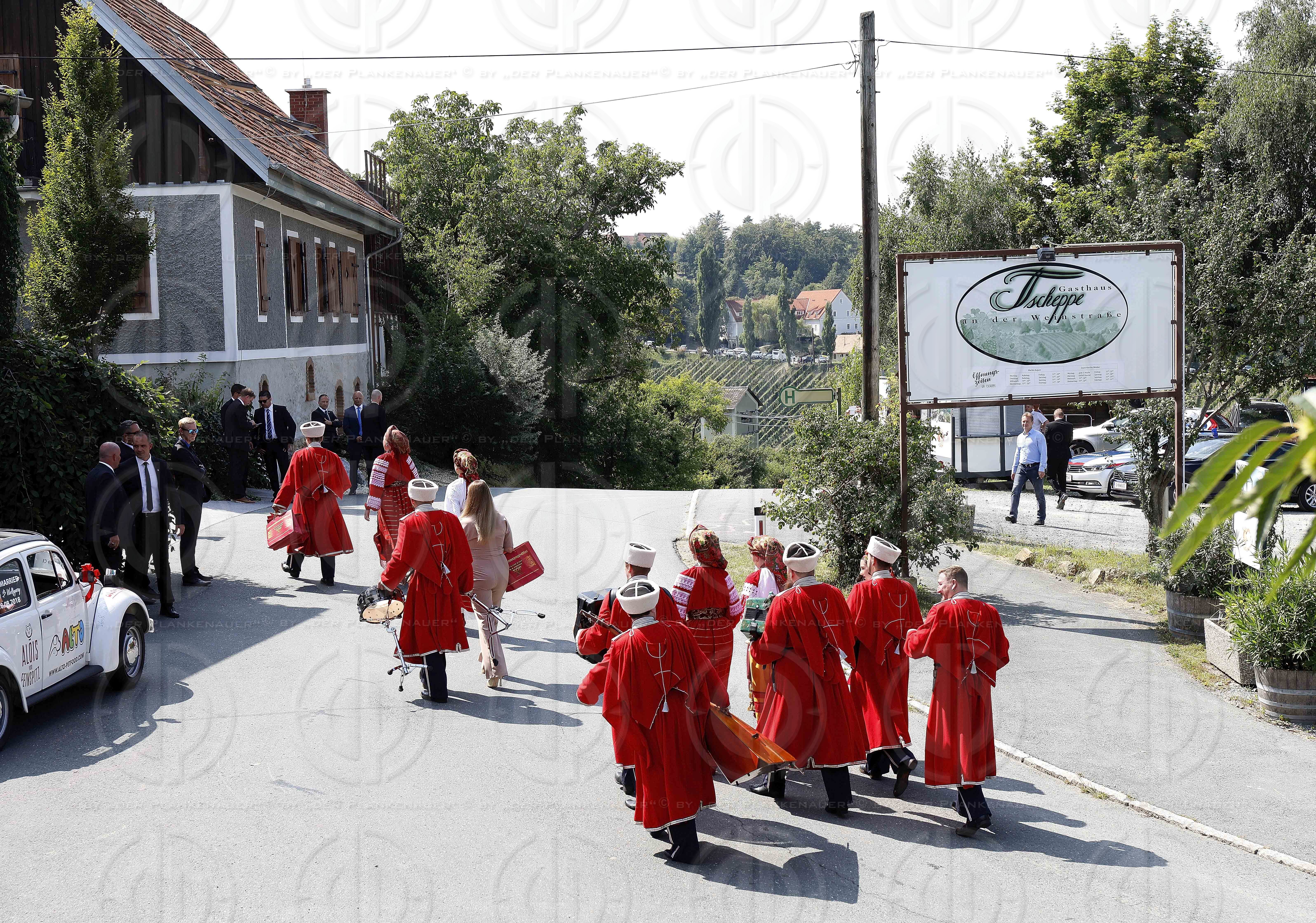 Ministerhochzeit mit Praes. PUTIN