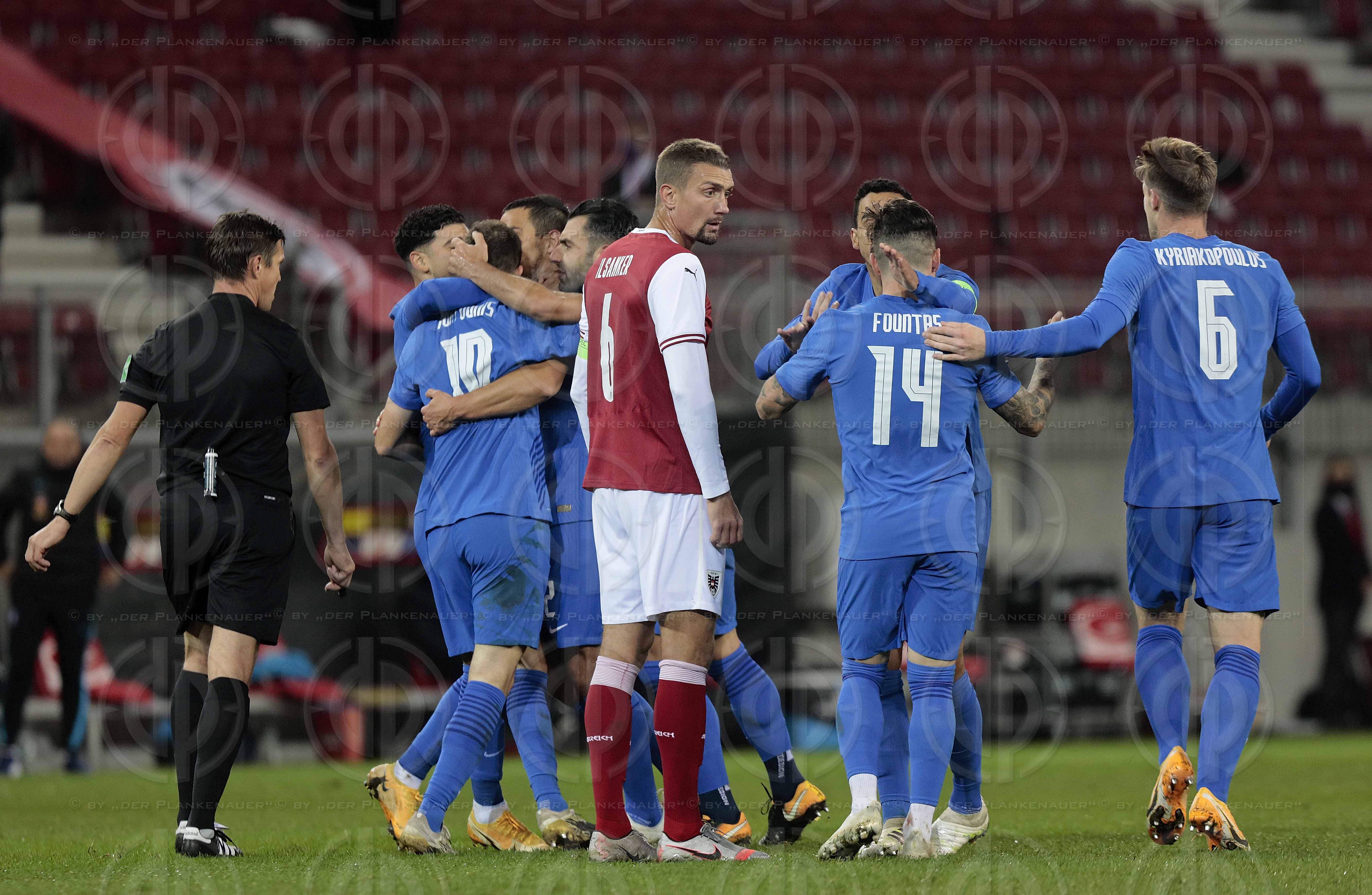 Länderspiel  Österreich vs. Griechenland (2:1)