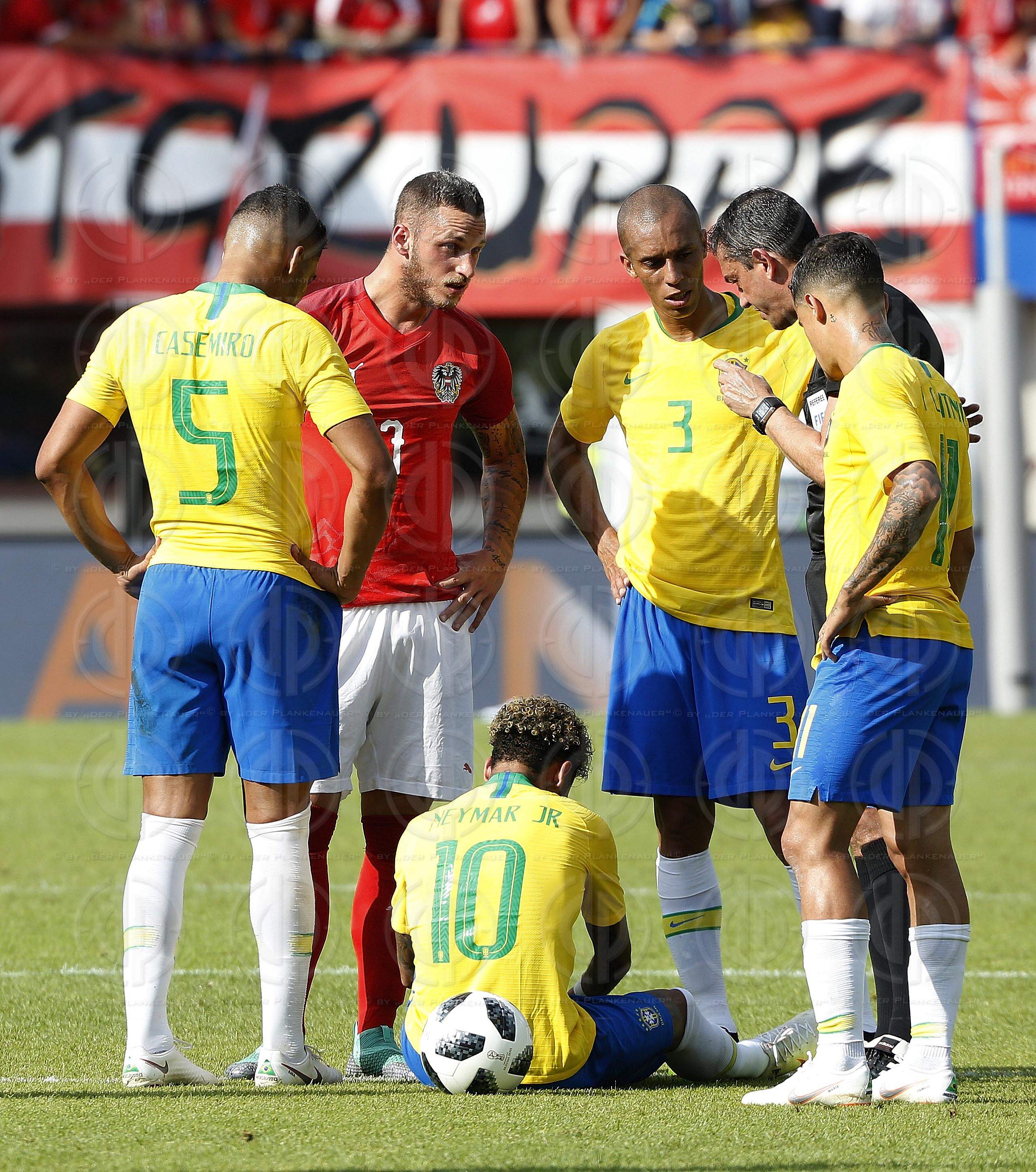 Laenderspiel Oesterreich vs. Brasilien (0:3)