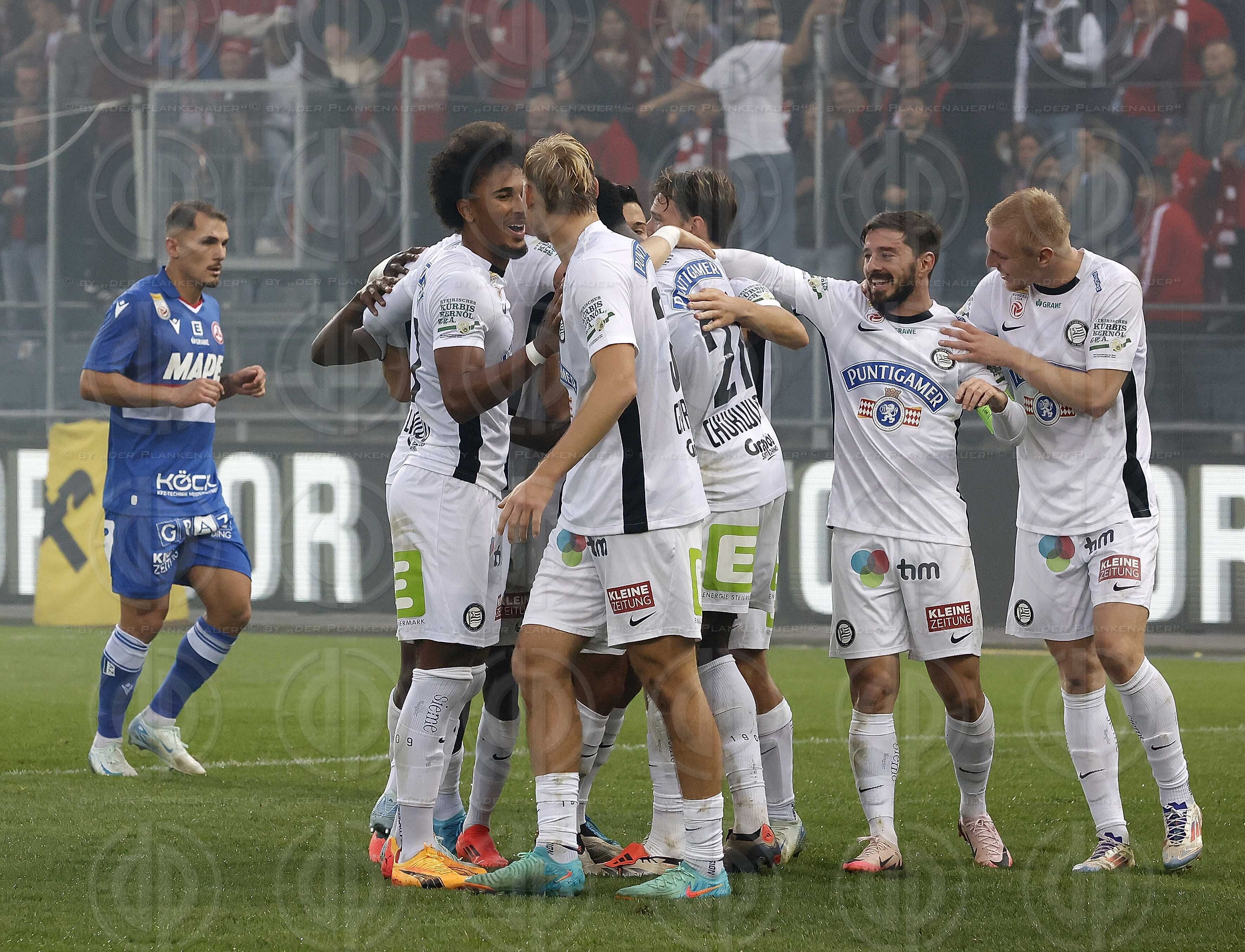 SK Sturm vs. GAK 1902 am 19.10.2024