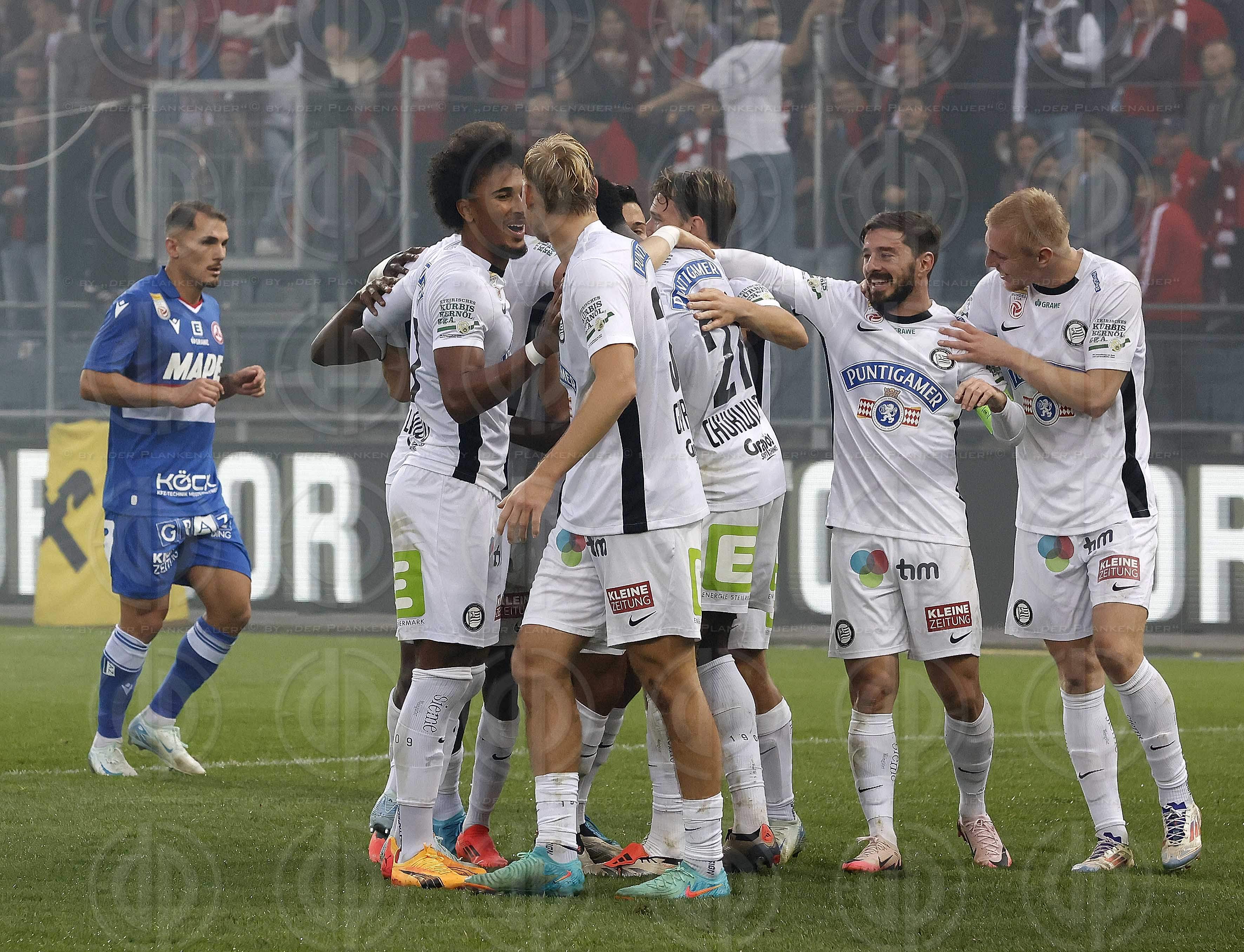 SK Sturm vs. GAK 1902 am 19.10.2024