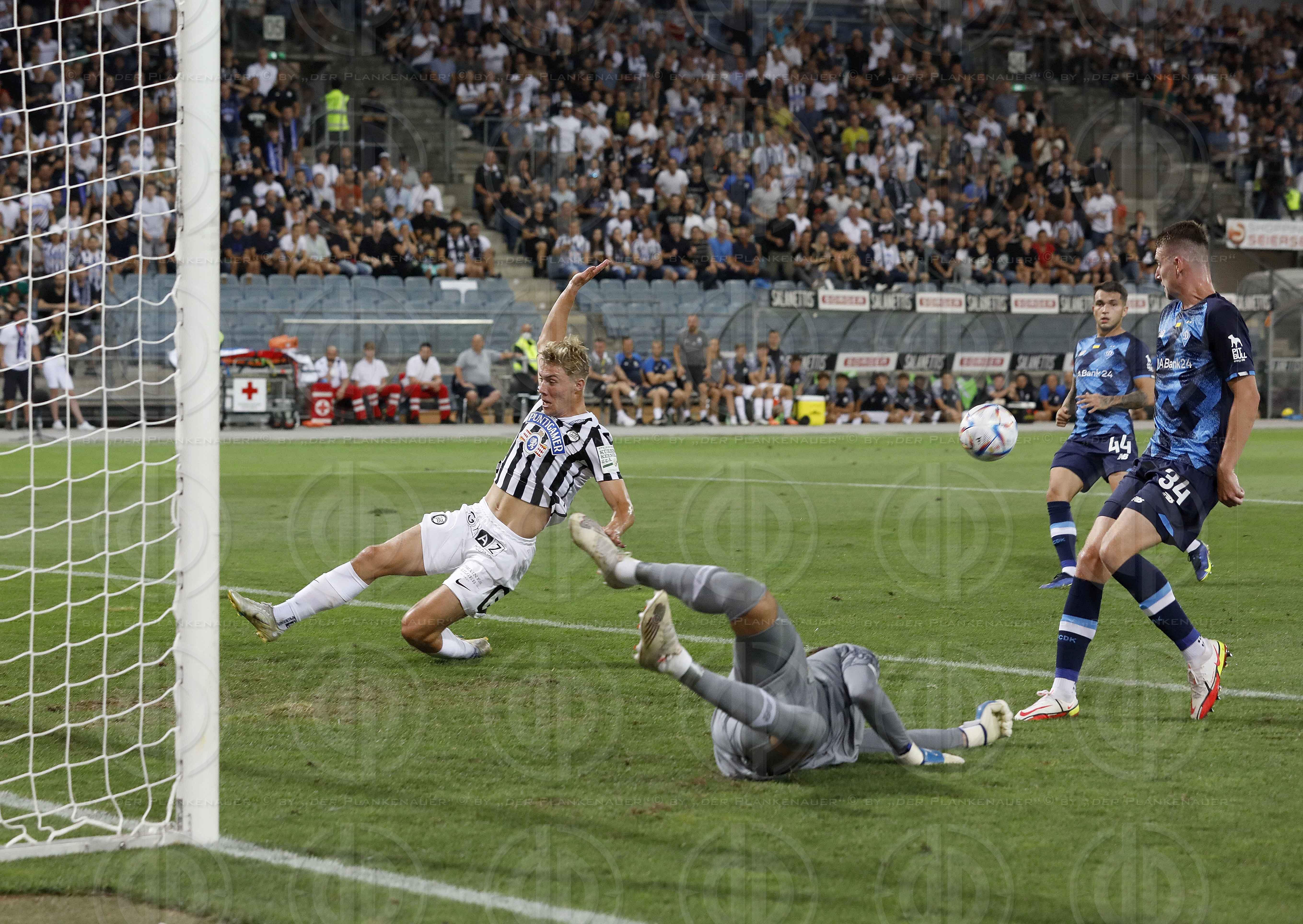 UCL-Qualif. SK Sturm vs. Dynamo Kyiv (1:2) am 09.08.2022