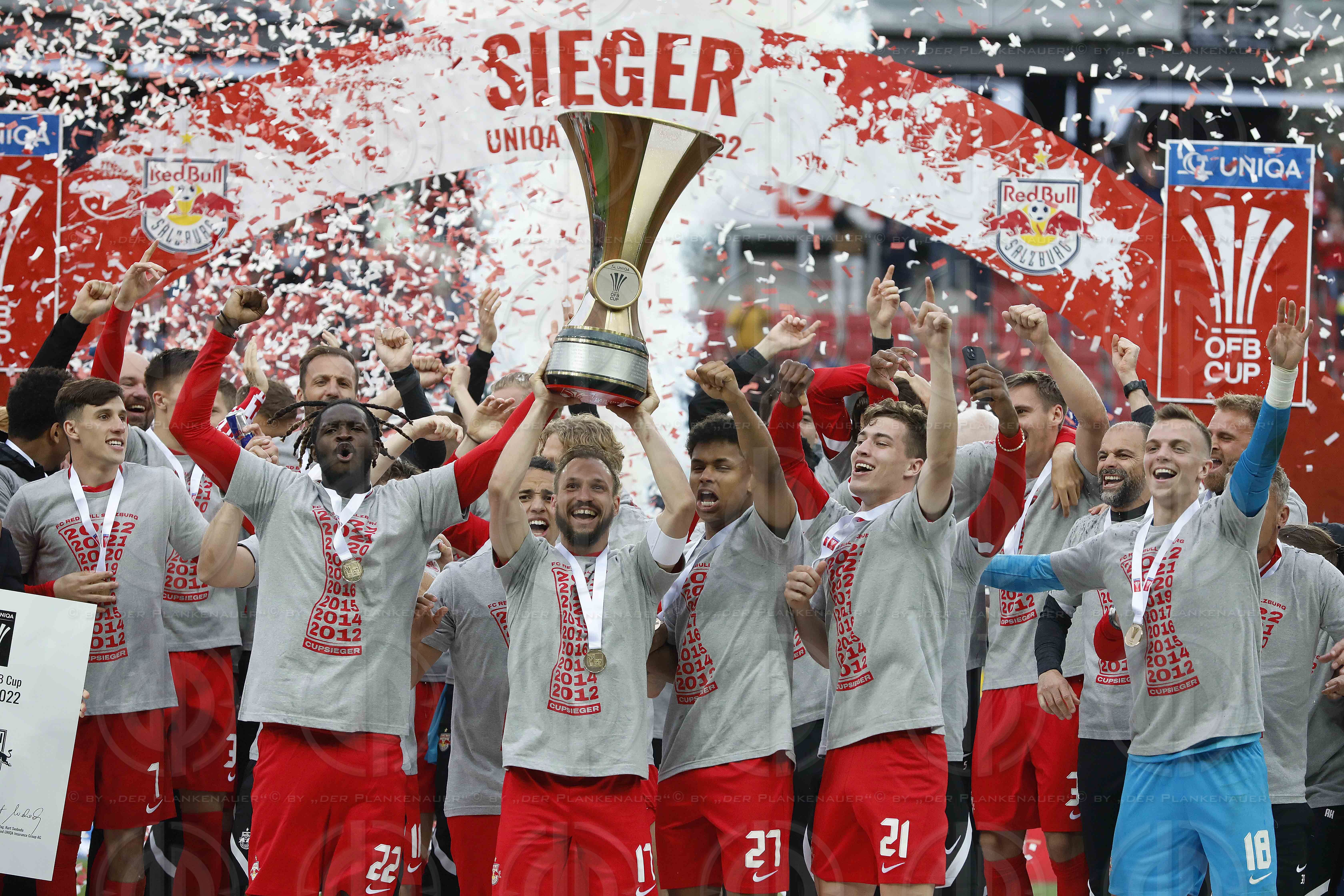 Cup Finale Red Bull Salzburg vs. SV Ried (3:0) am 01.05.2022