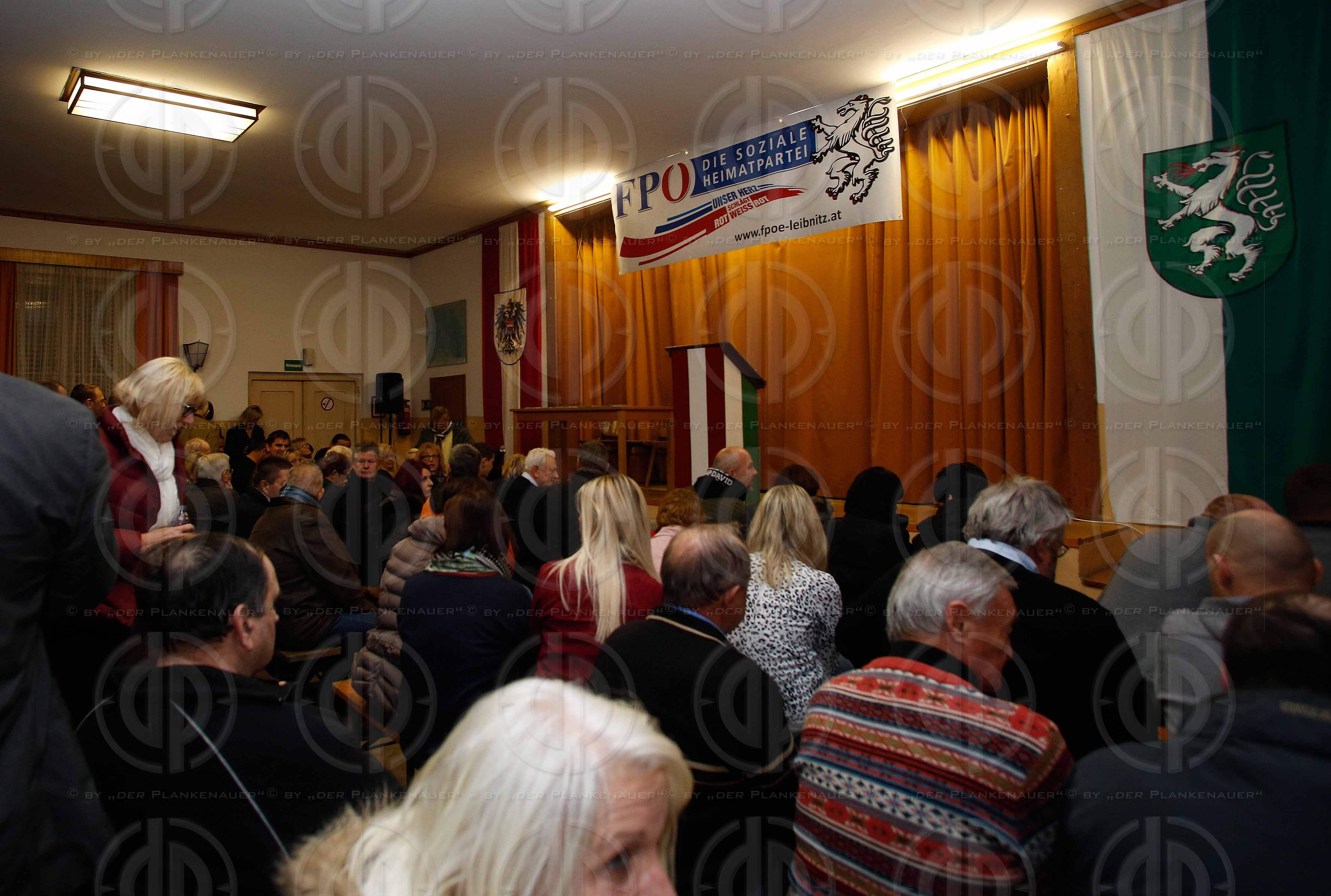 Buergerstammtisch in Spielfeld mit HC Strache