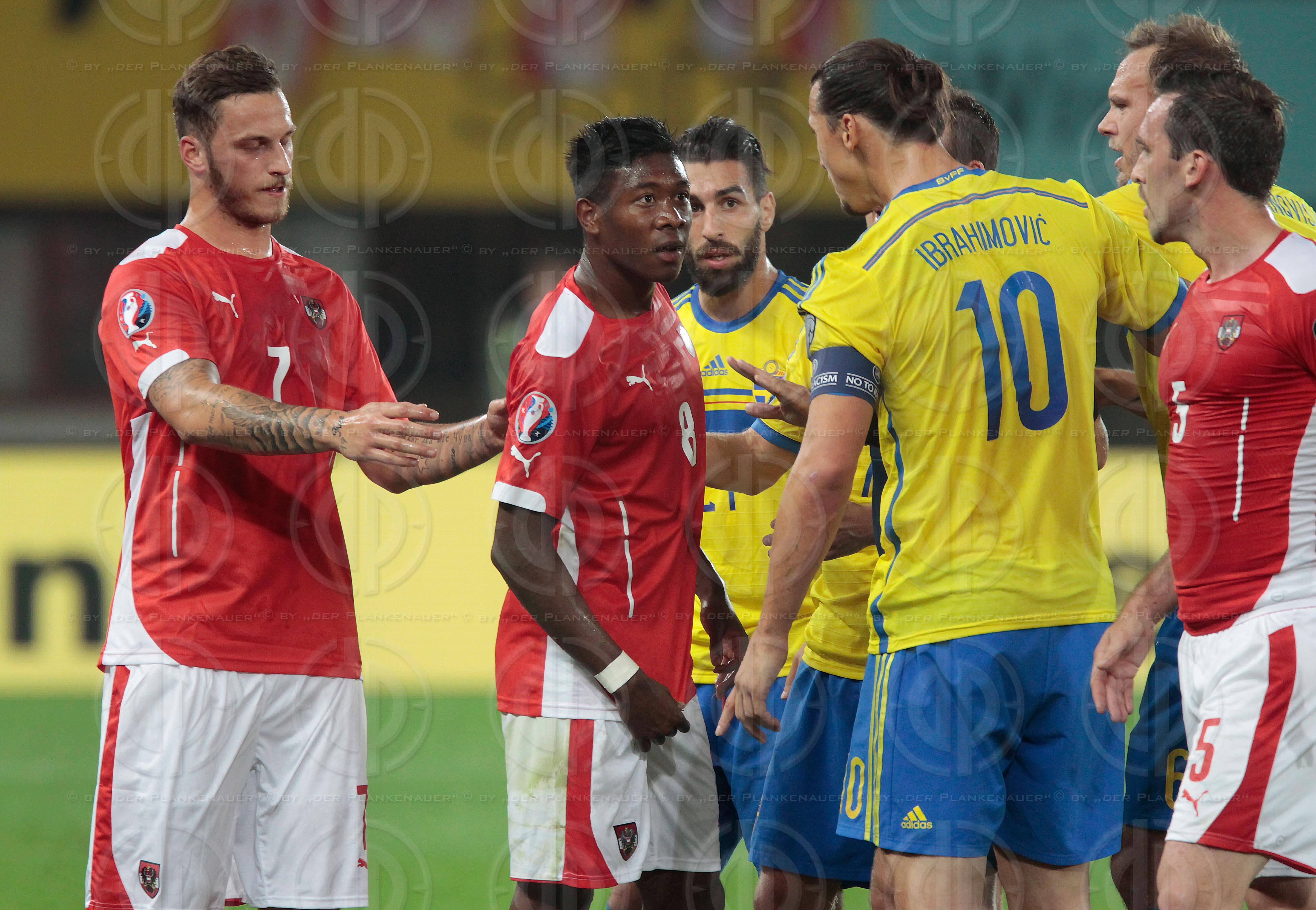 EM 2016-Qualifikationsrunde Oesterreich vs. Schweden (1:1)