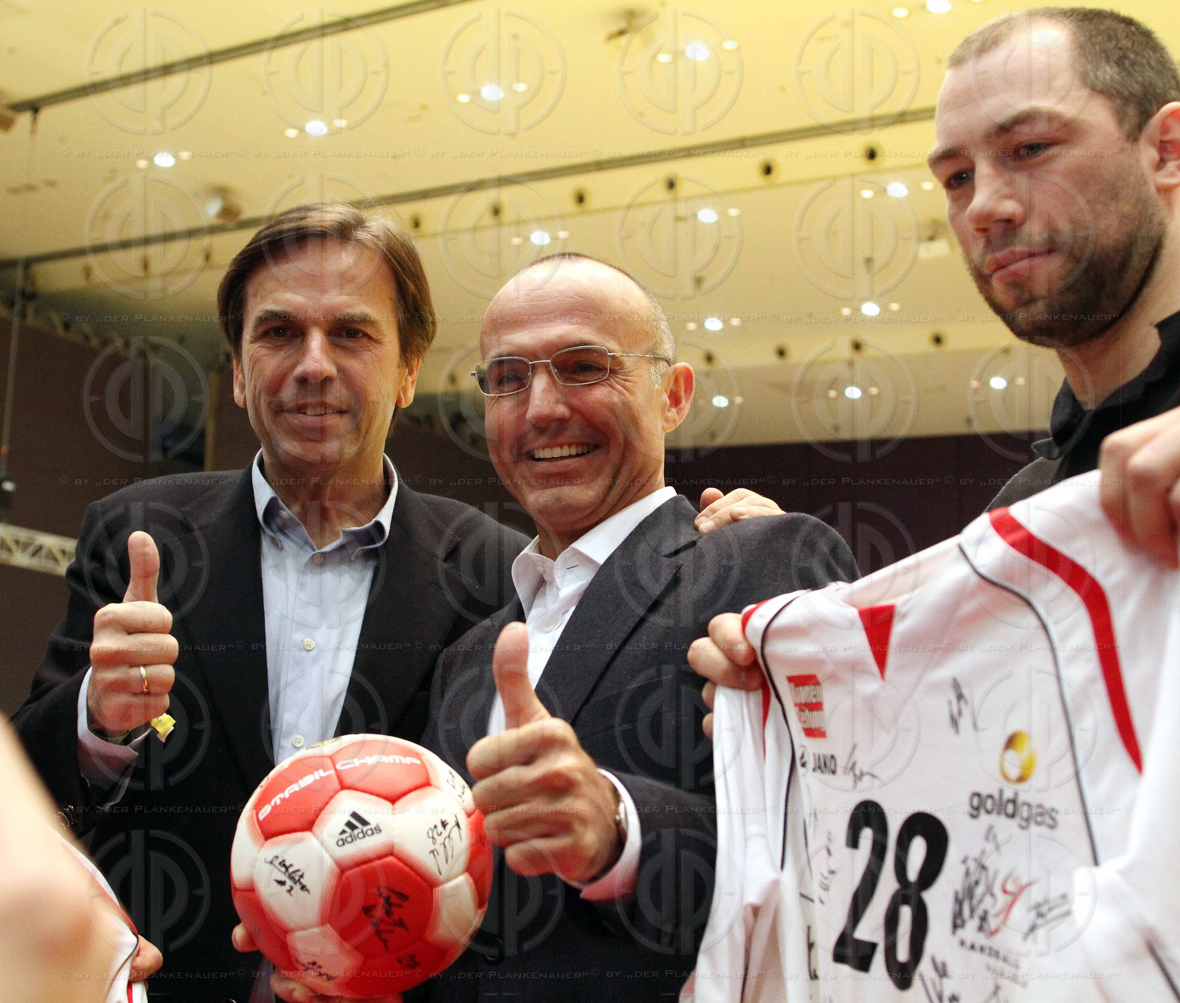 Handball EM-Qualifikation Oesterreich vs. Serbien