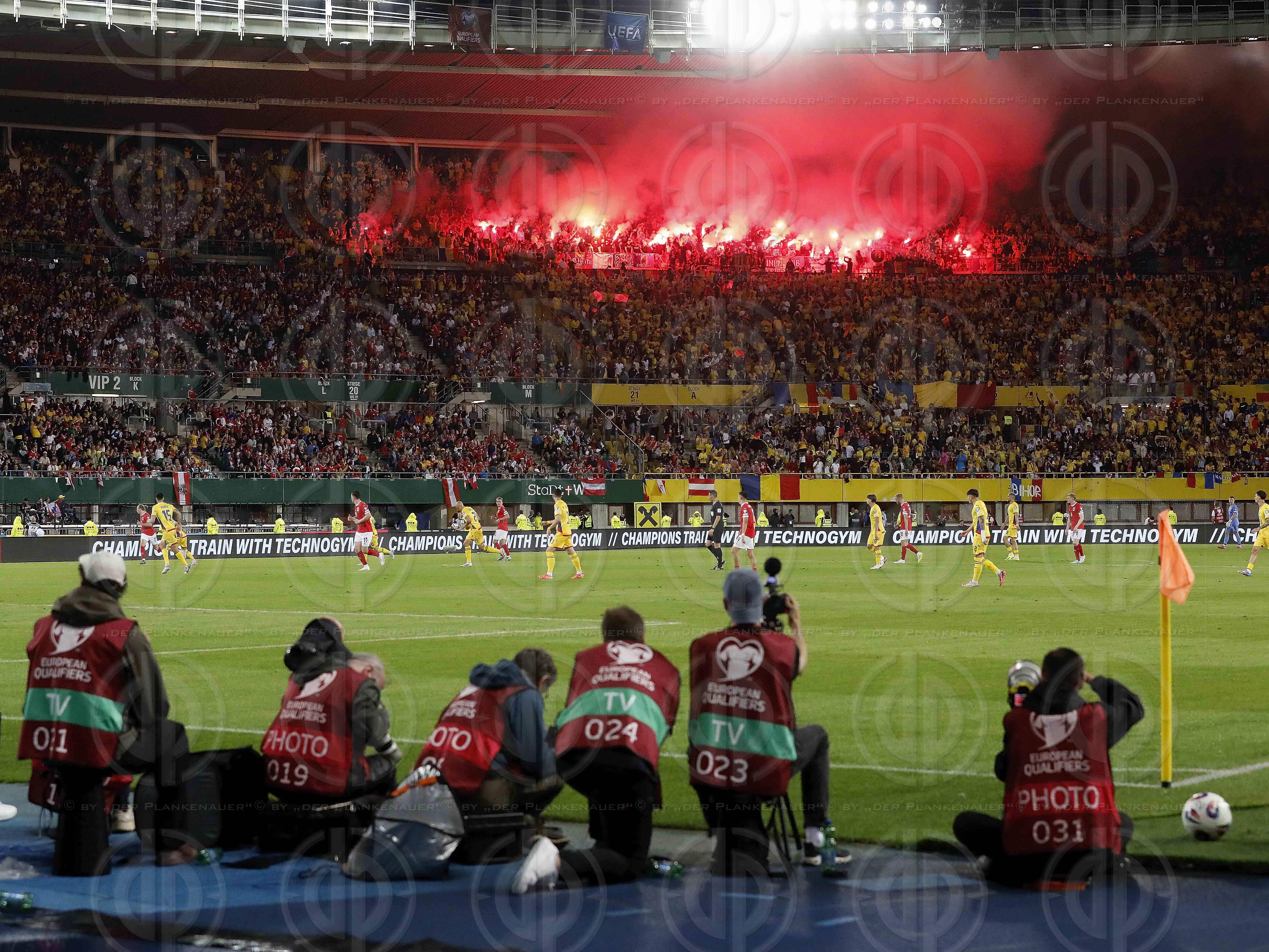 European Qualifiers 2024-2026 Österreich vs. Rumänien (2:1) am