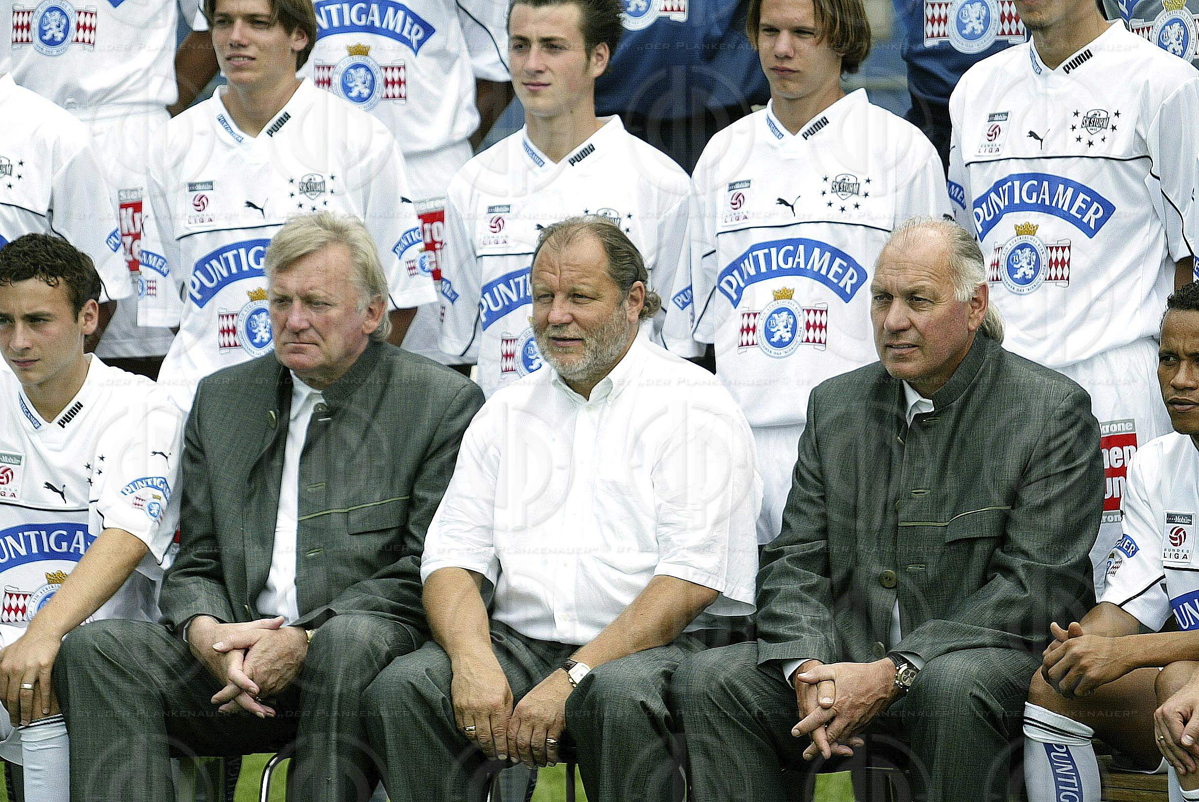 Fototermin SK Puntigamer Sturm Graz am 11.07.2002