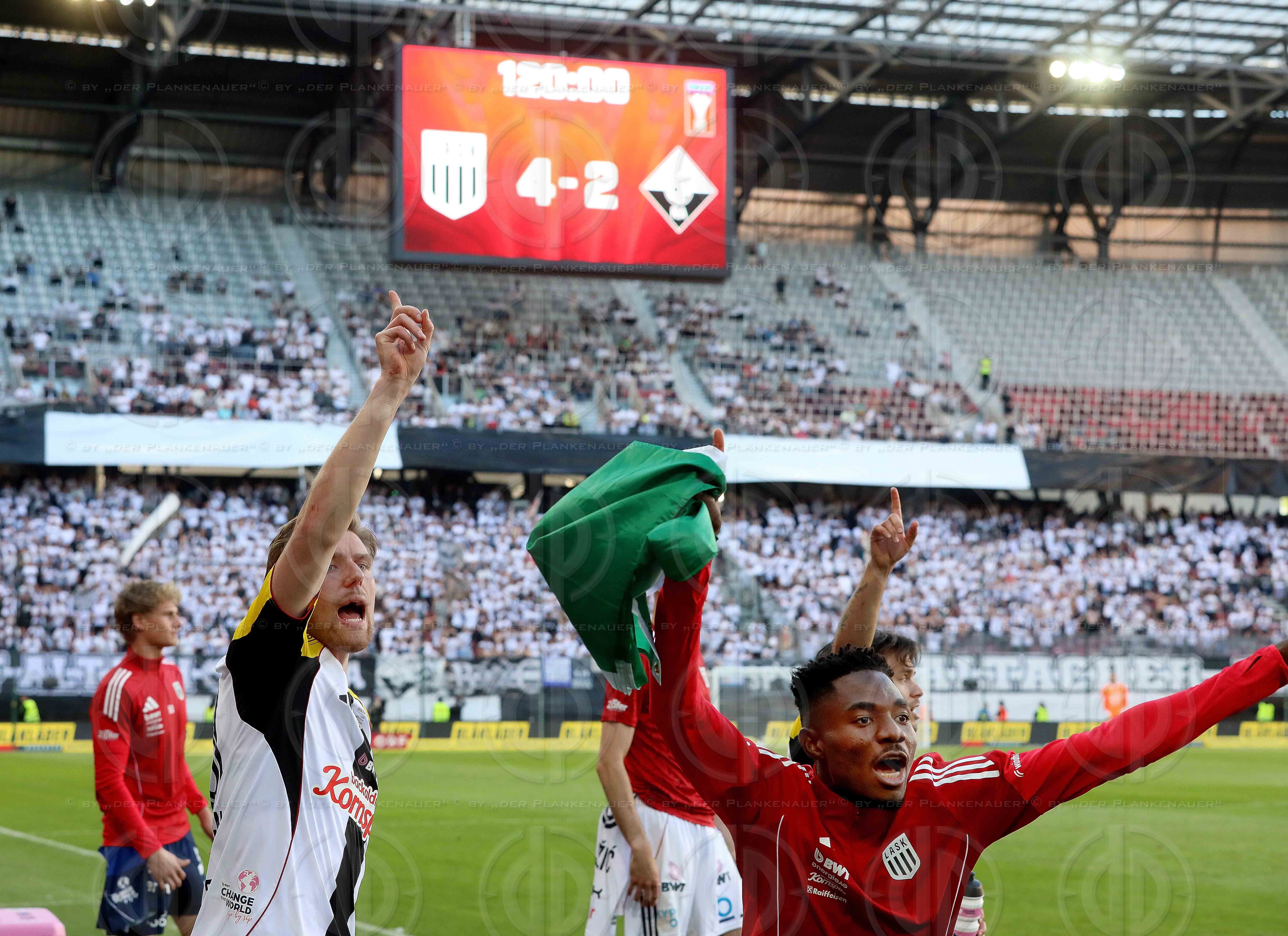 UNIQA ÖFB  Cup-Finale LASK vs. Altach (4:2 n.V.) am 01.05.2026