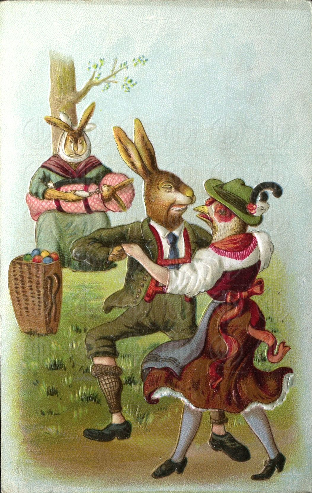 Ostermotiv Osterhase