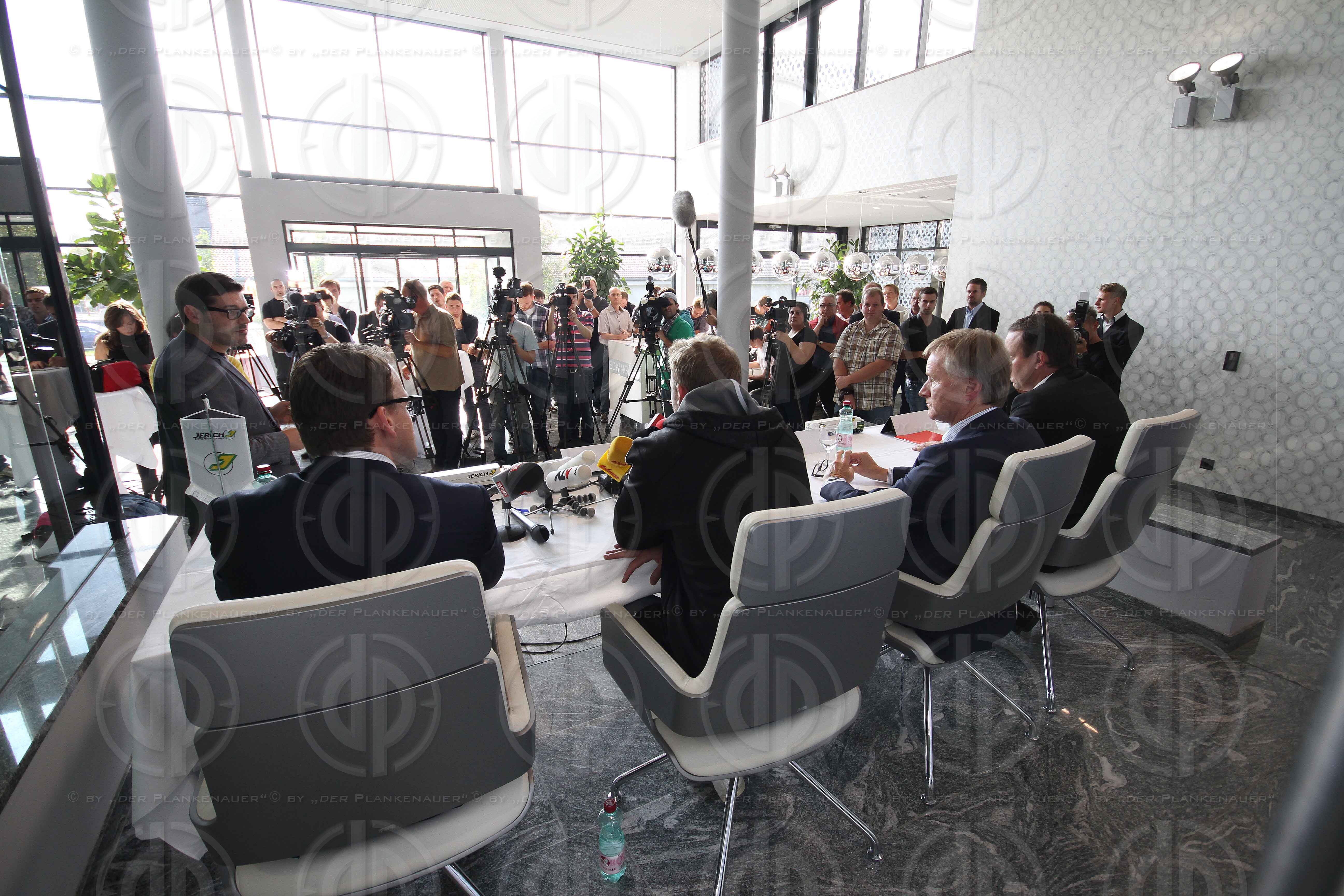 PK Thomas Vanek bei den Graz 99ers