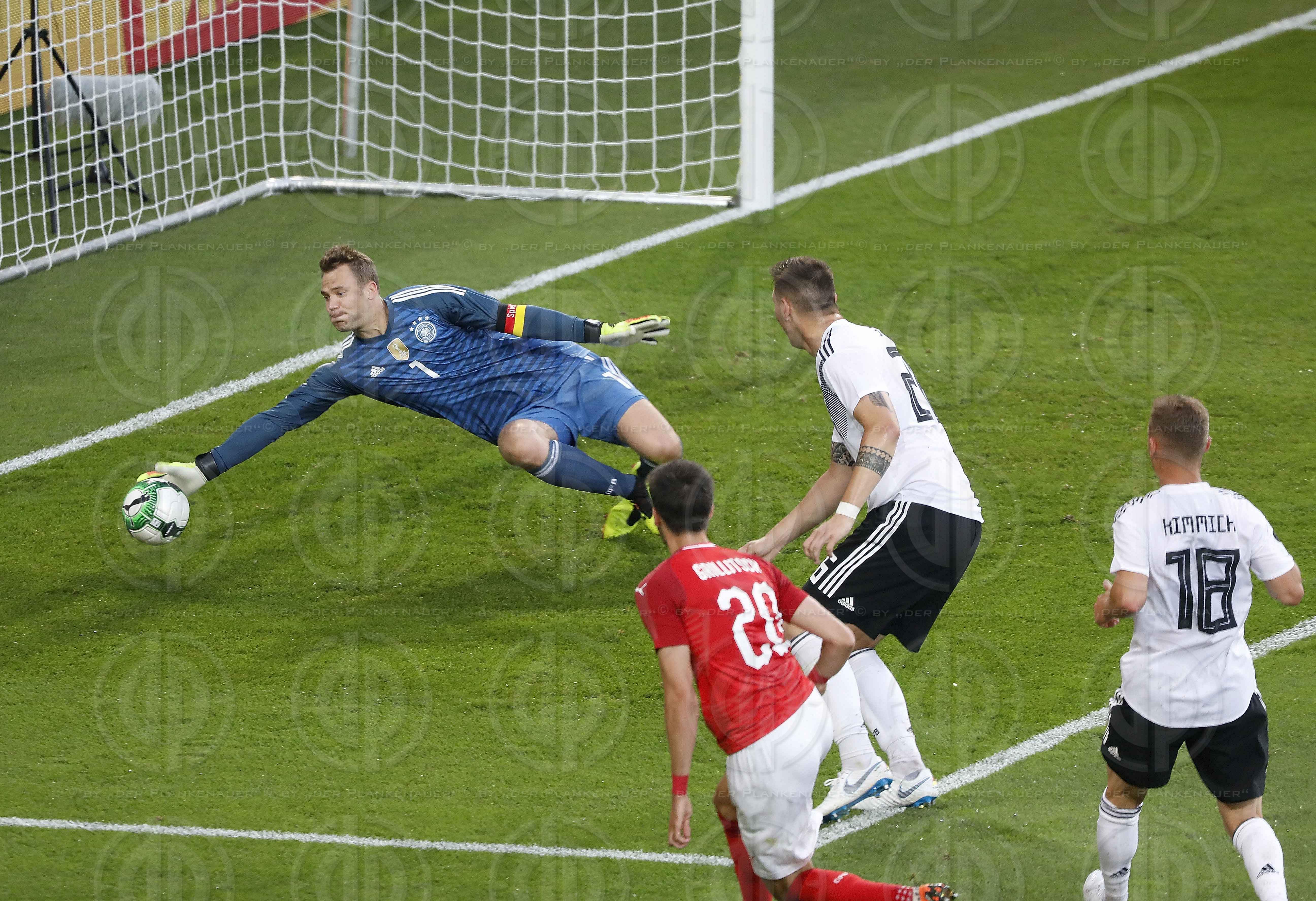 Laenderspiel Oesterreich vs. Deutschland
