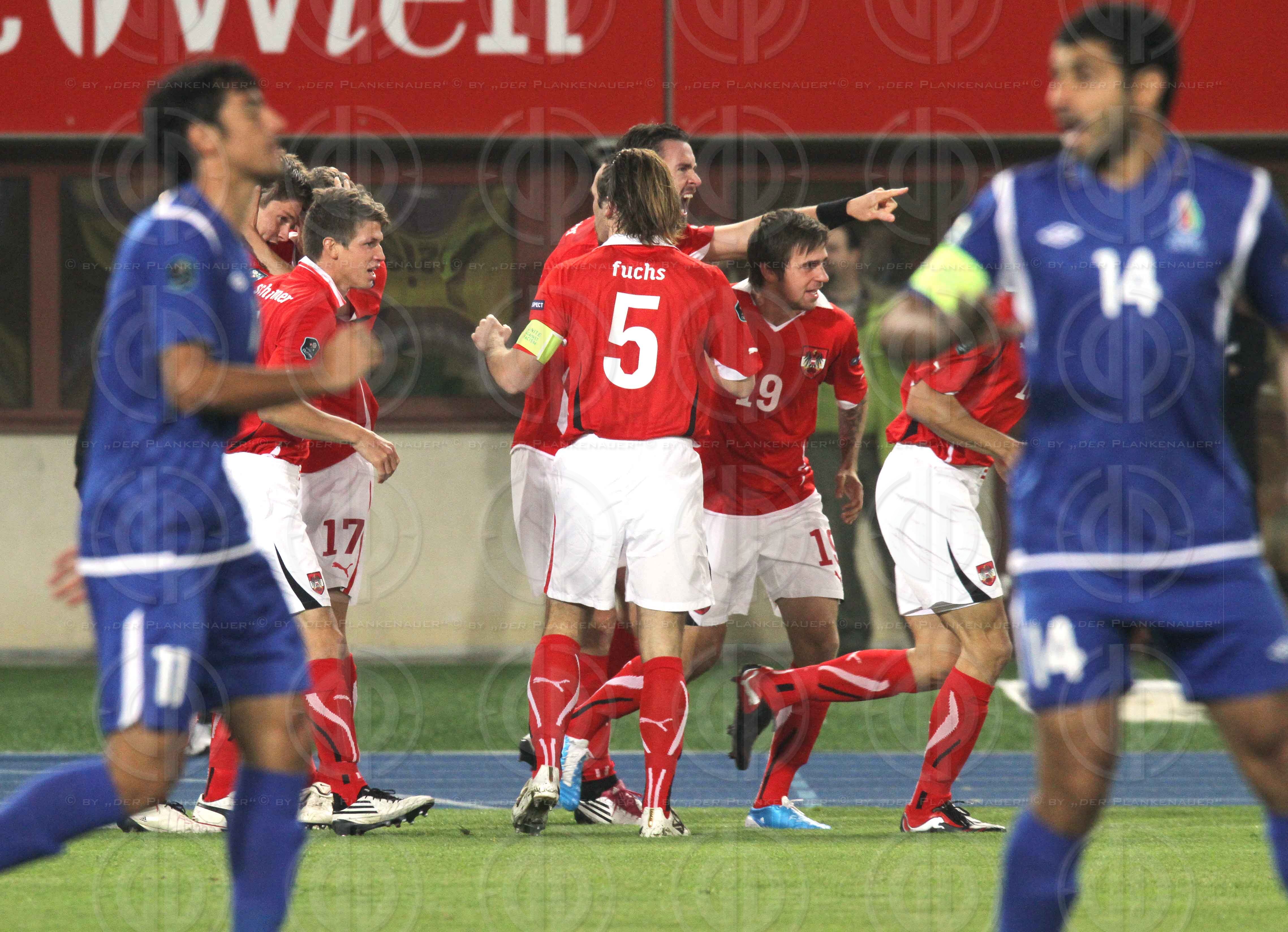 Qualifikation zur UEFA EURO 2012 Österreich vs. Aserbaidschan