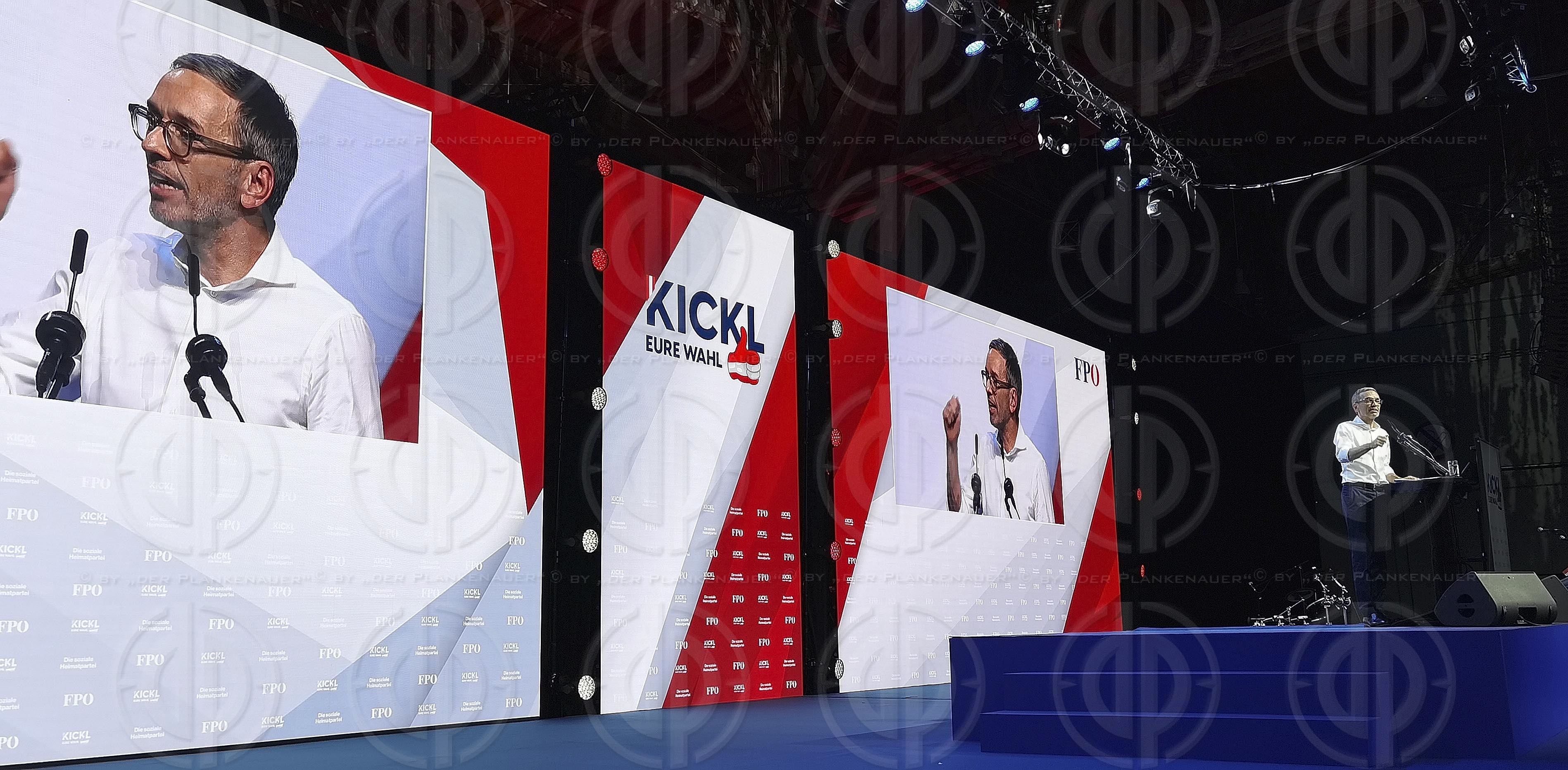 NR-Wahl24 - Wahlkampfauftakt der FPÖ am 07.09.2024