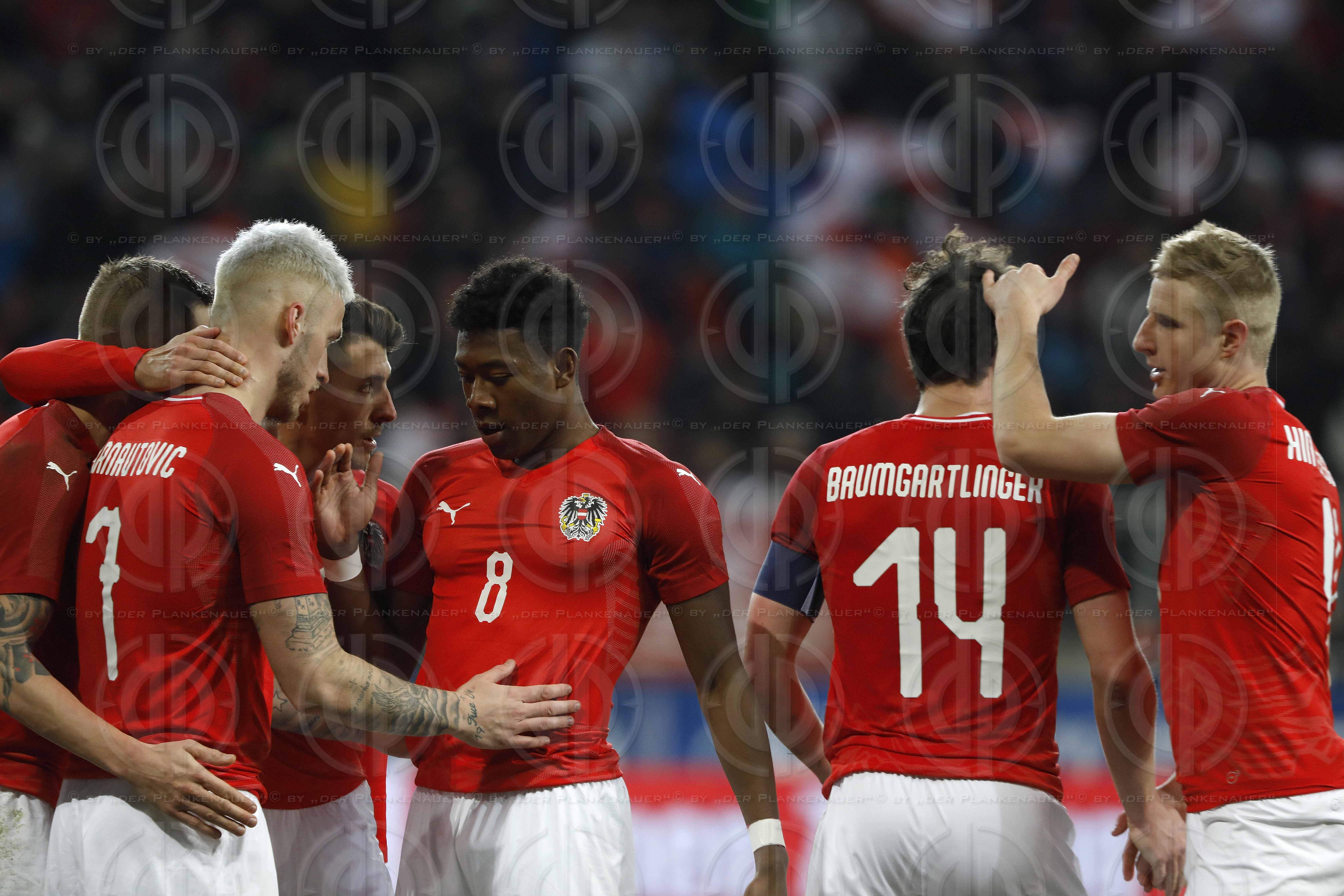 Laenderspiel Oesterreich vs. Slowenien (3:0)