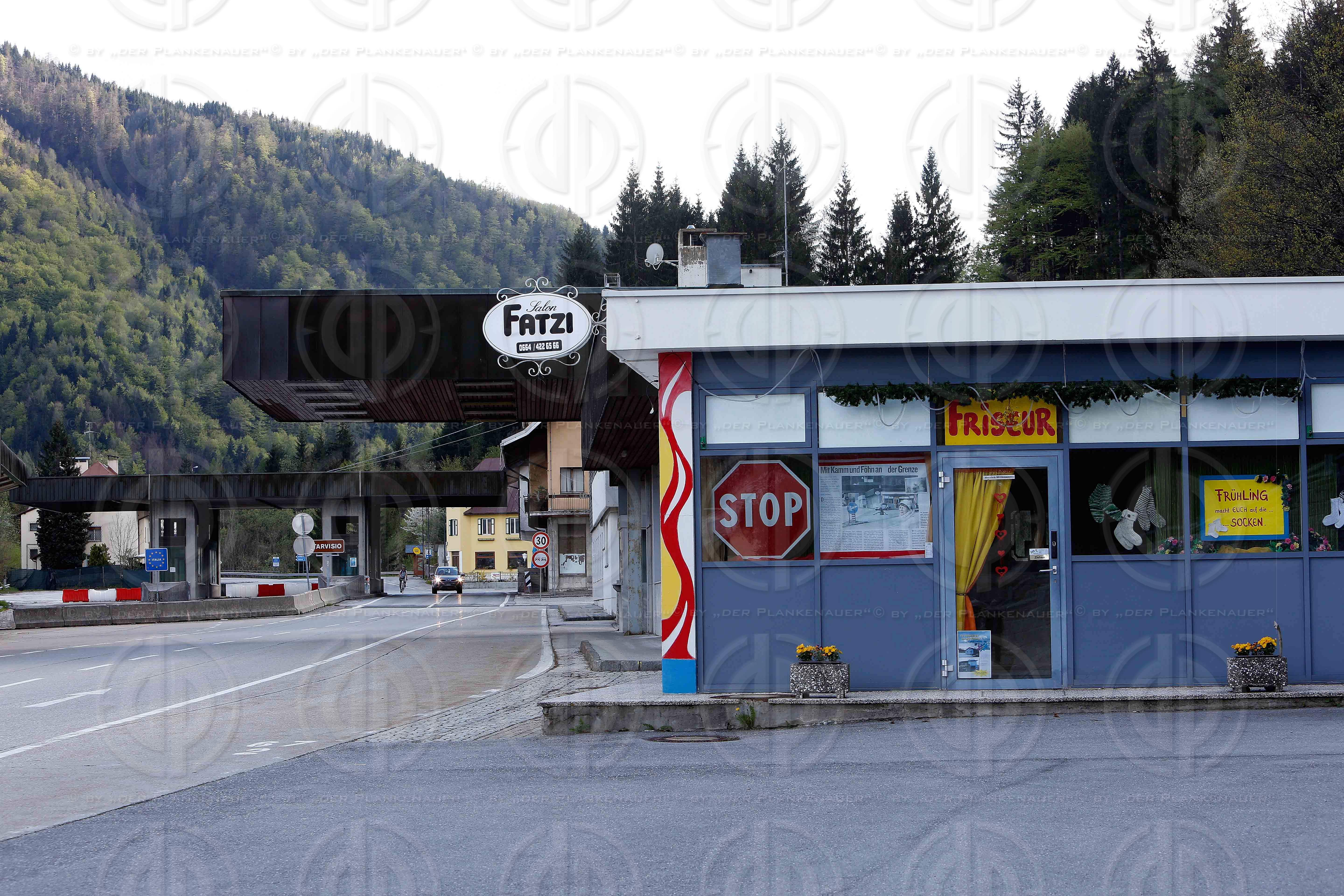 Staatsgrenze in Thoerl-Maglern