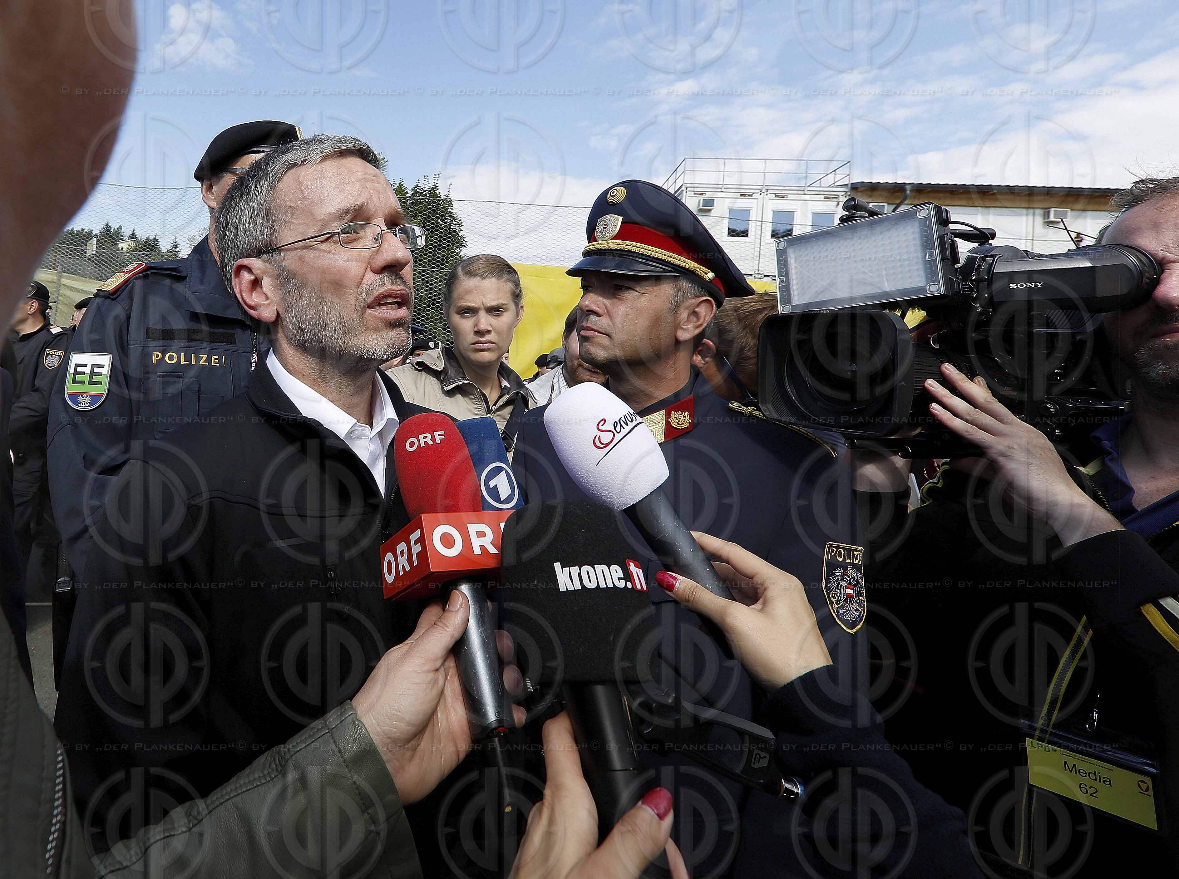 Grenzschutz-Uebung ProBorders in Spielfeld