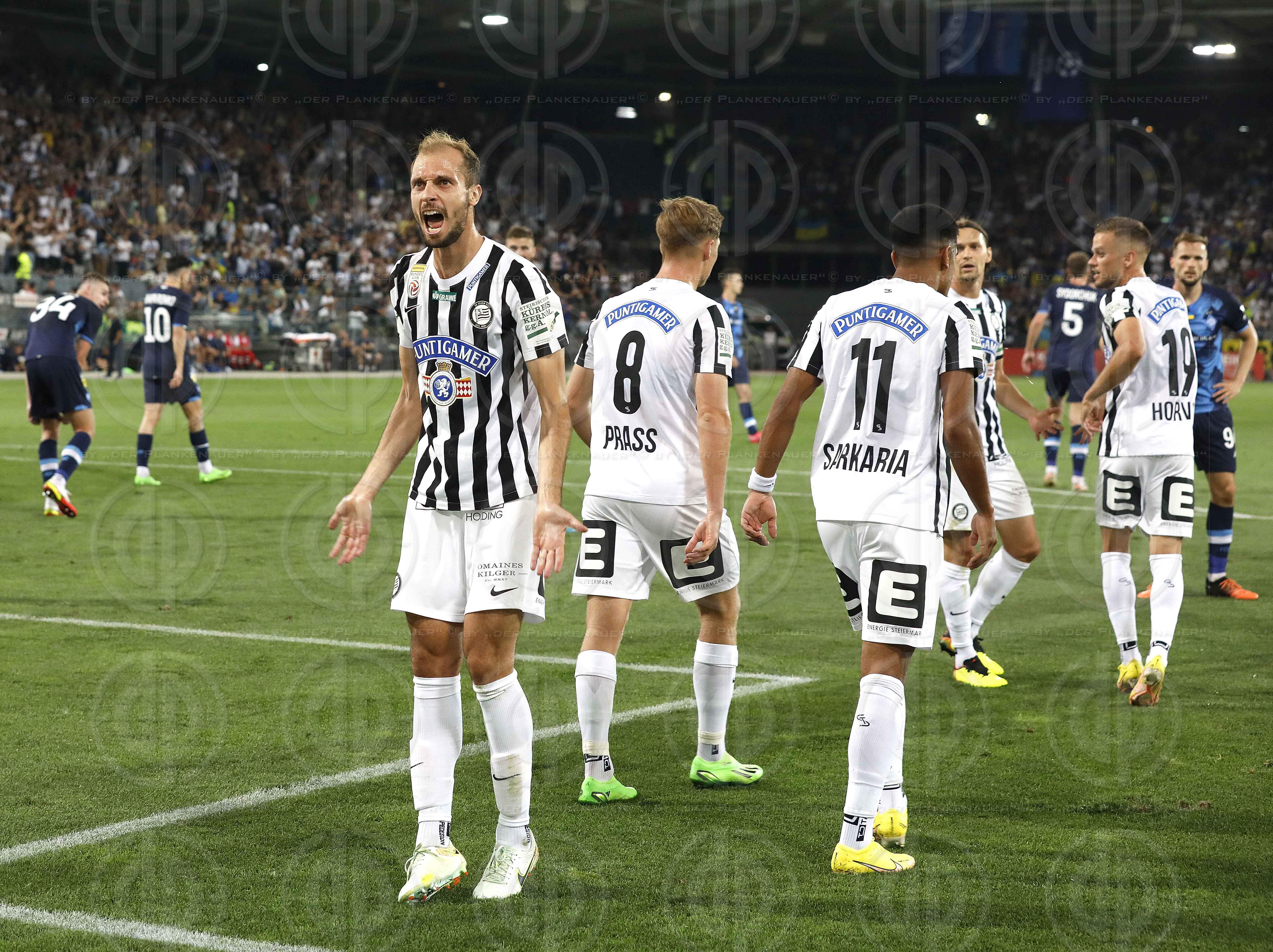 UCL-Qualif. SK Sturm vs. Dynamo Kyiv (1:2) am 09.08.2022
