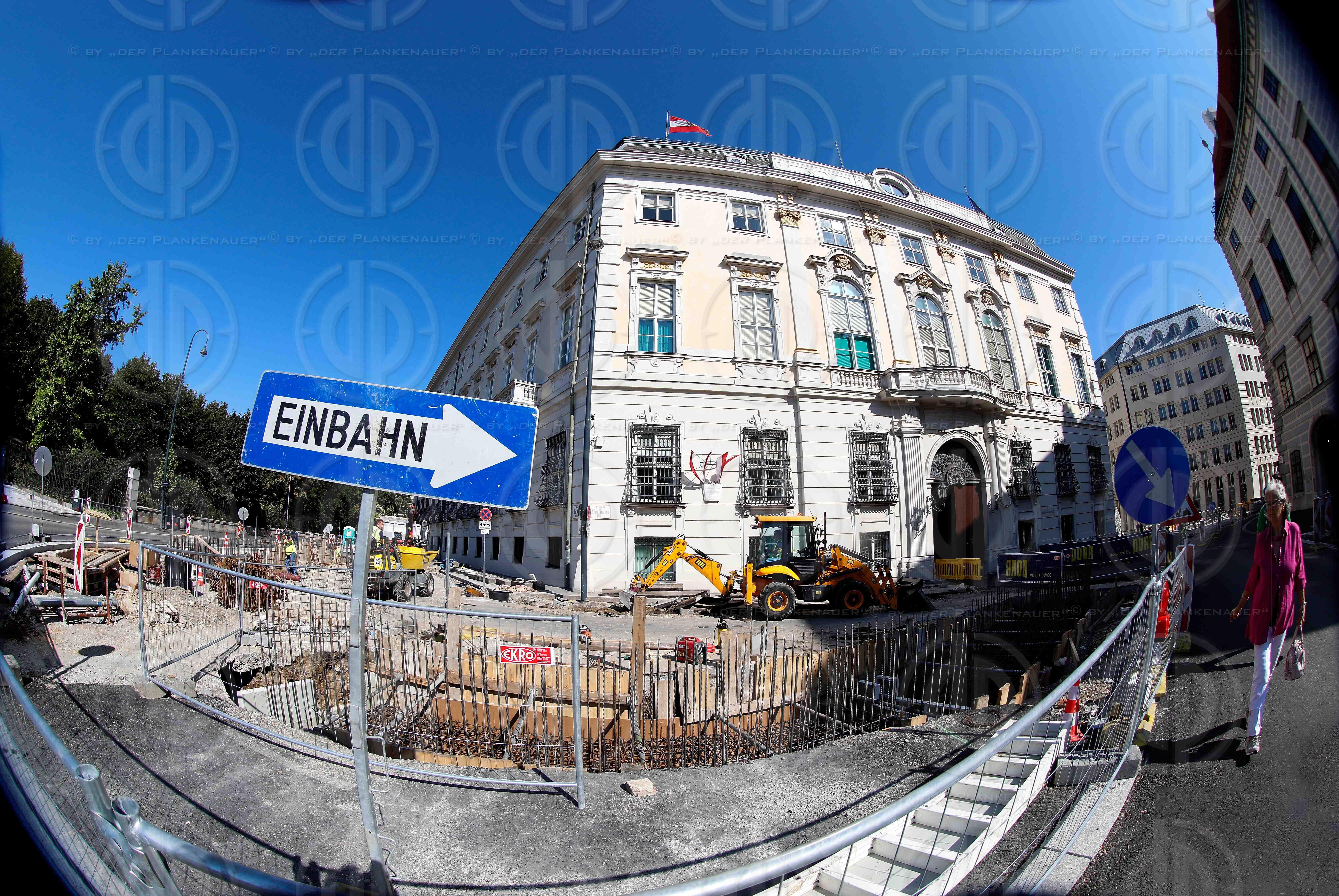 Mauern am Ballhausplatz