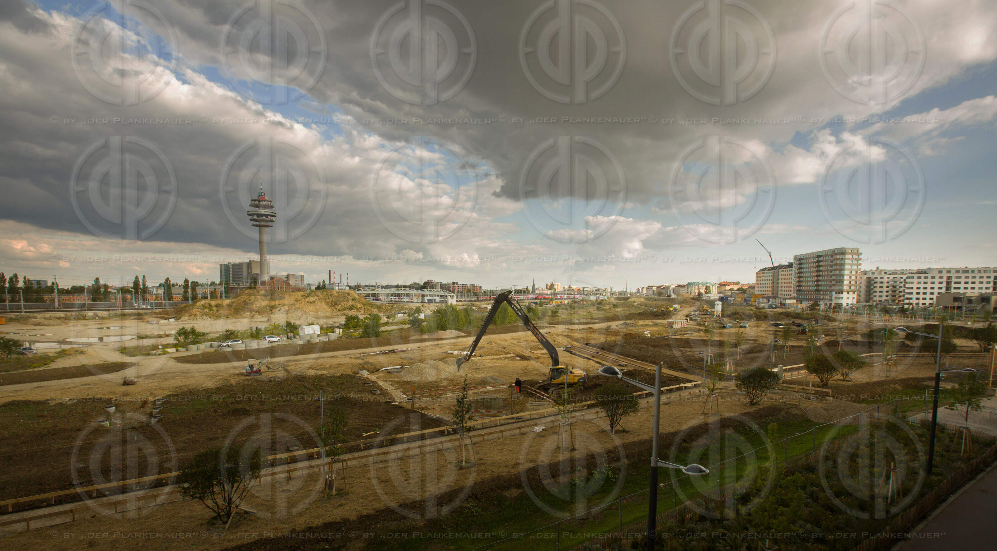 Helmut Zilk-Park im Bau