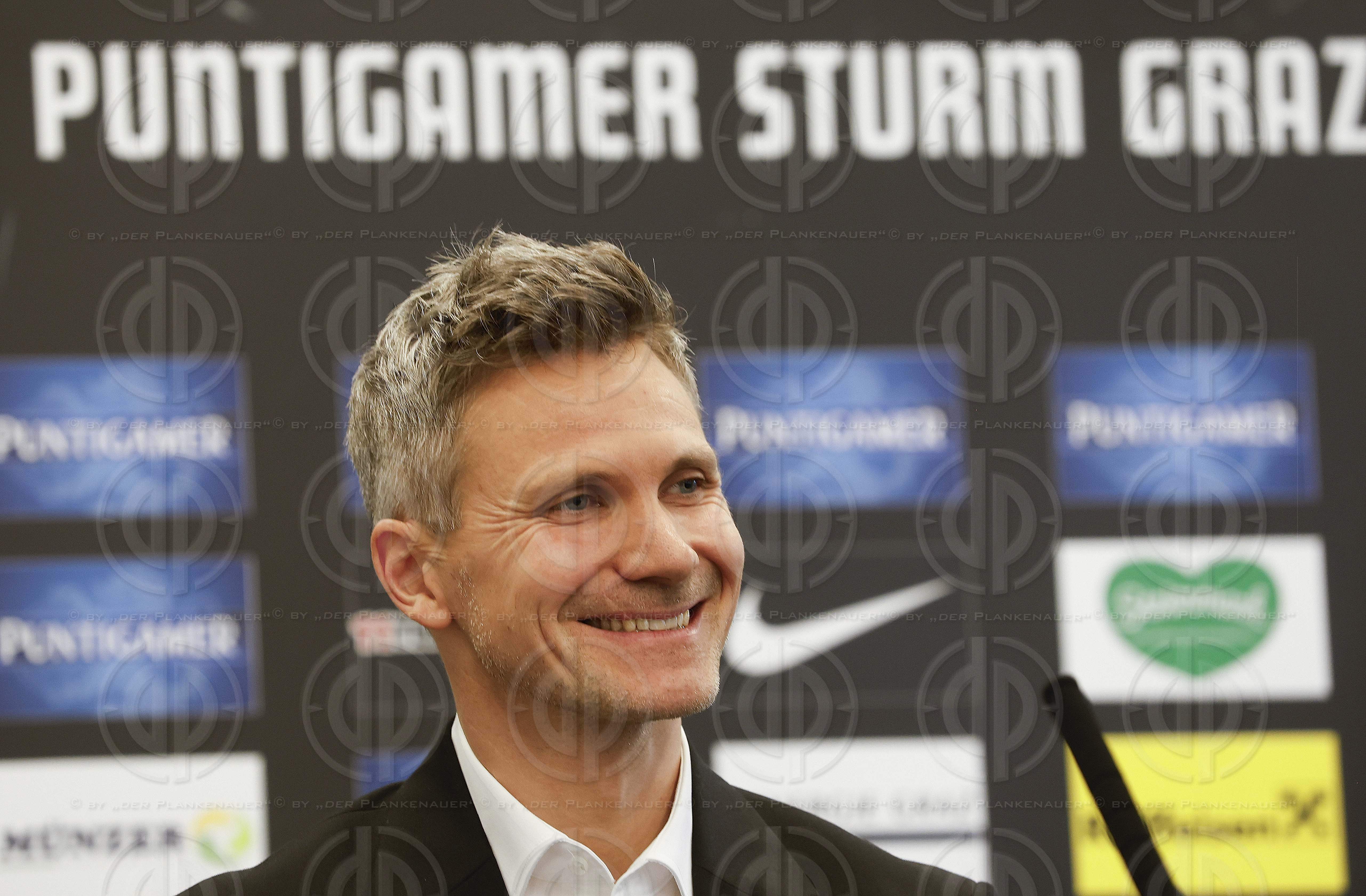 SK Sturm - PK mit Vorstellung Sportdirektor am 21.11.2024