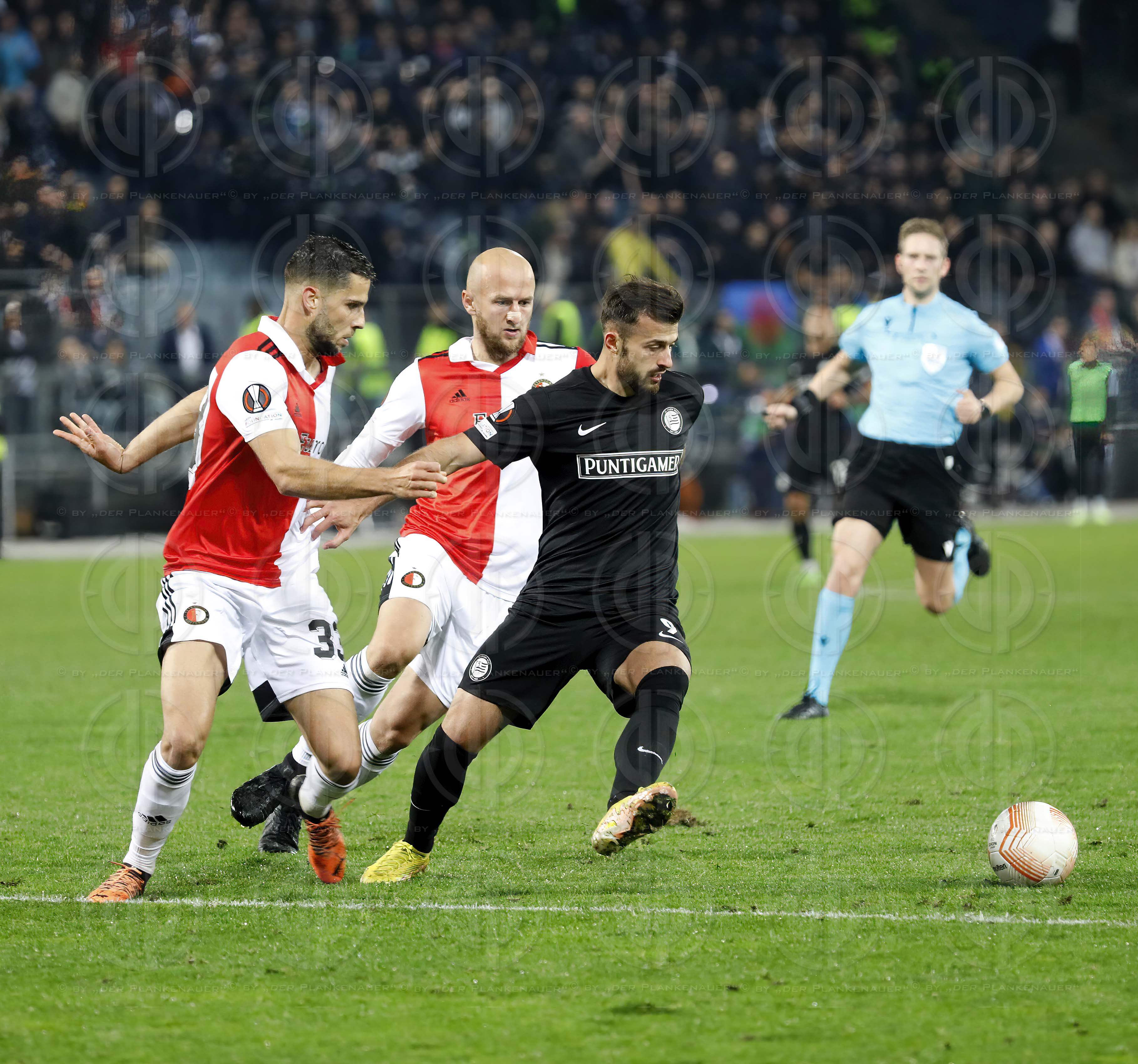UEL SK Sturm vs. Feyenoord (1:0) am 27.10.2022