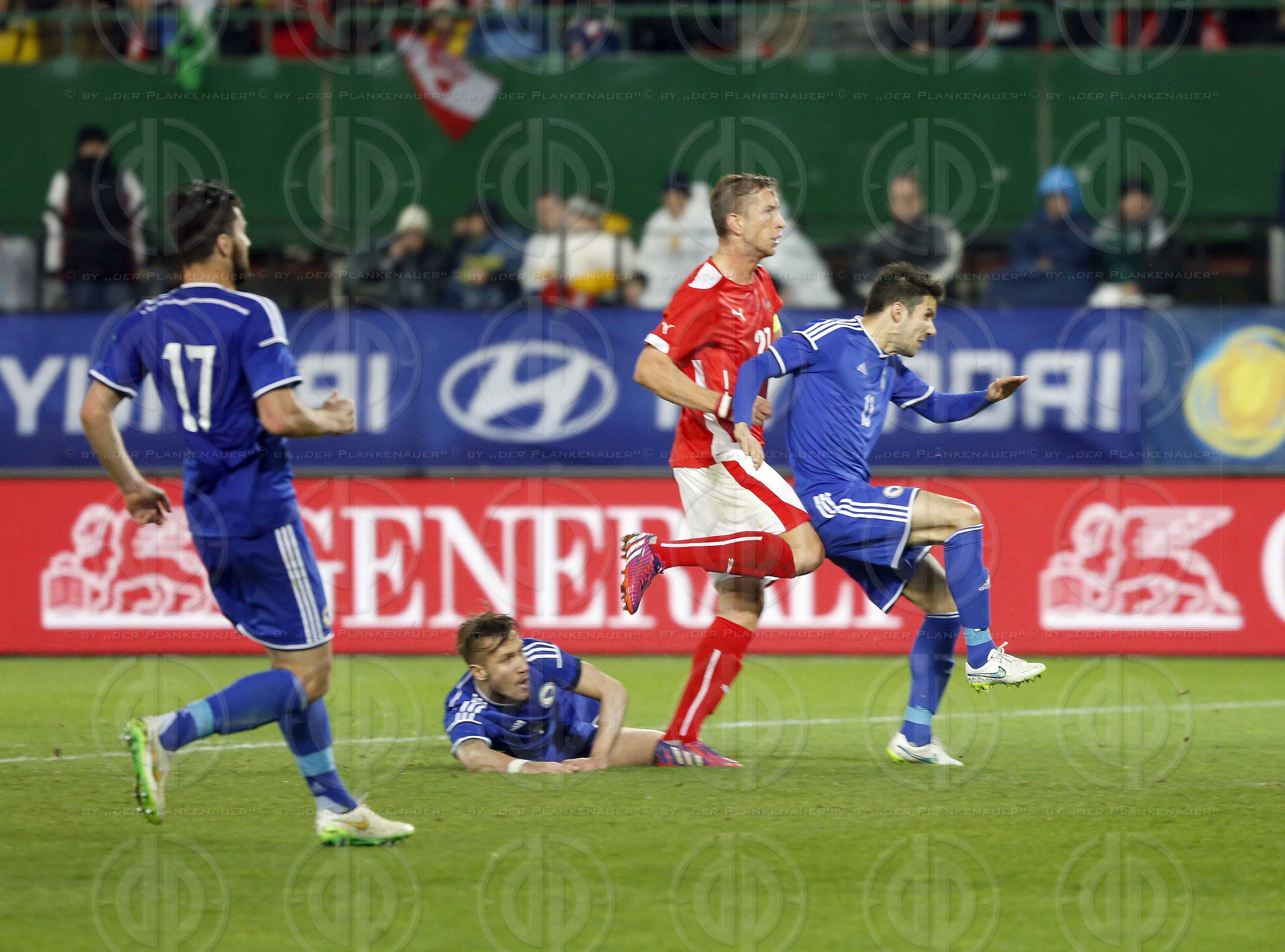 Puma Laenderspiel Oesterreich vs. Bosnien und Herzegowina