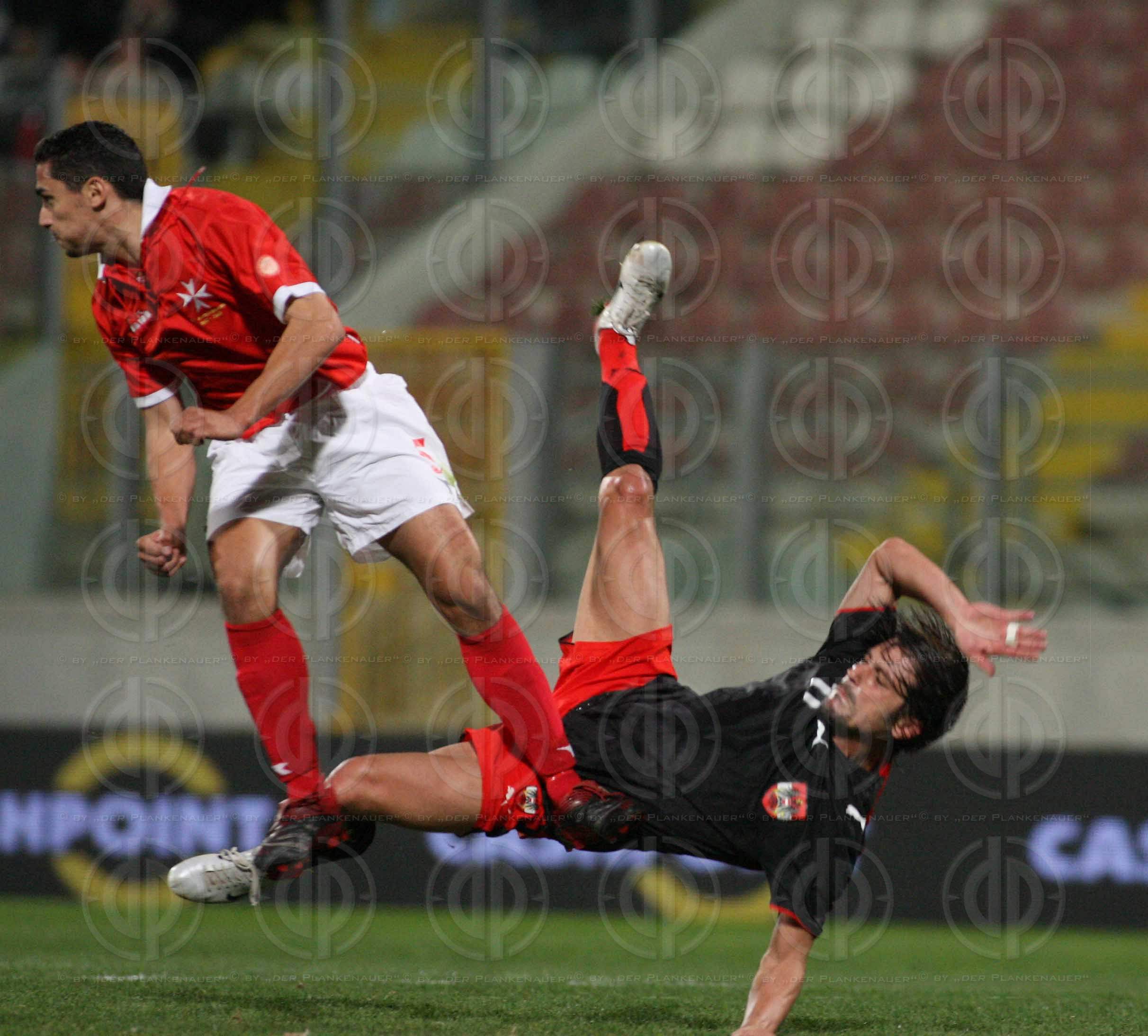 Länderspiel Malta vs. Österreich (1:1)