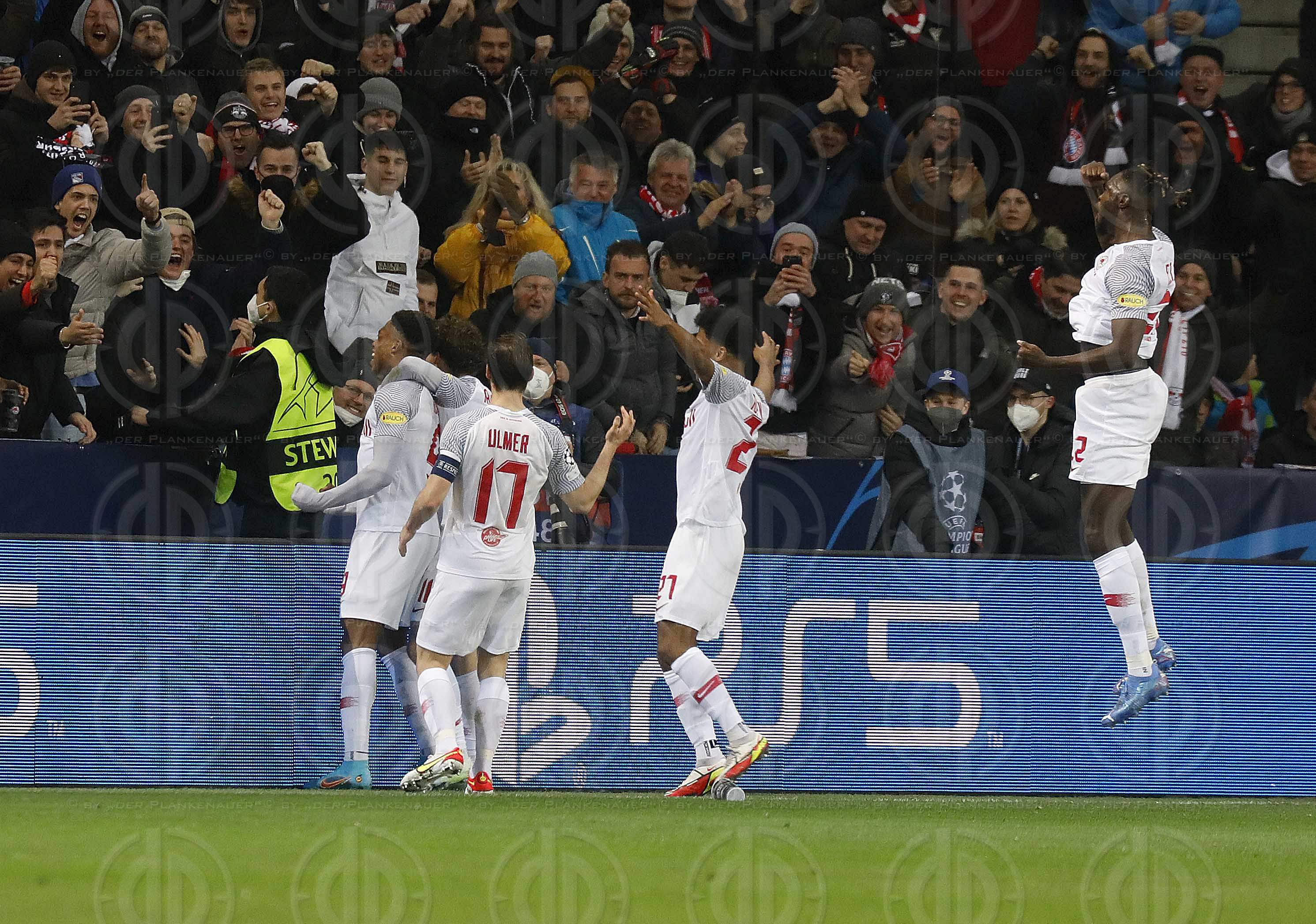 Champions League FC Salzburg vs. Bayern München (1:1) am 16.02.