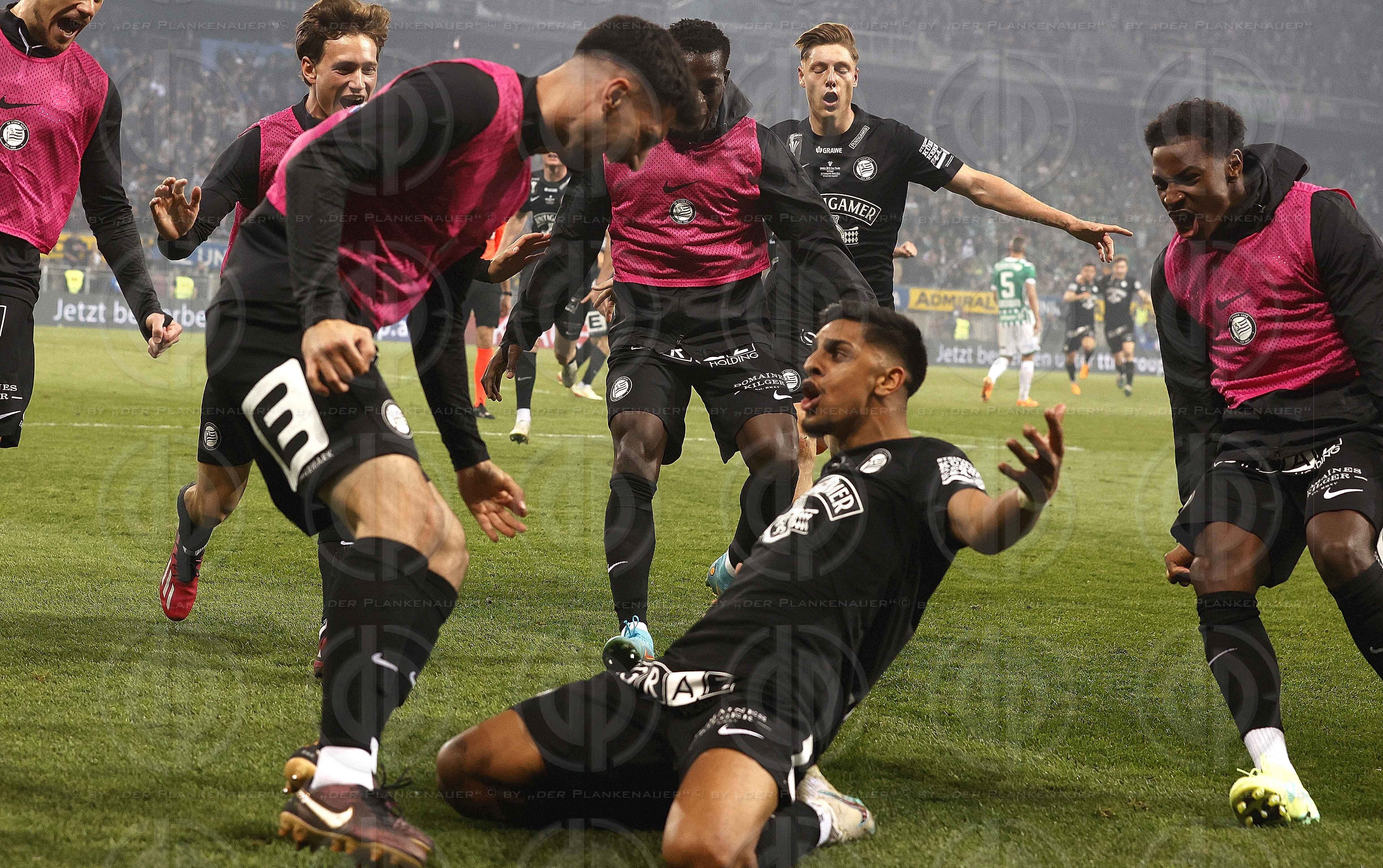 Cup Finale SK Rapid vs. SK Sturm (0:2) am 30.04.2023