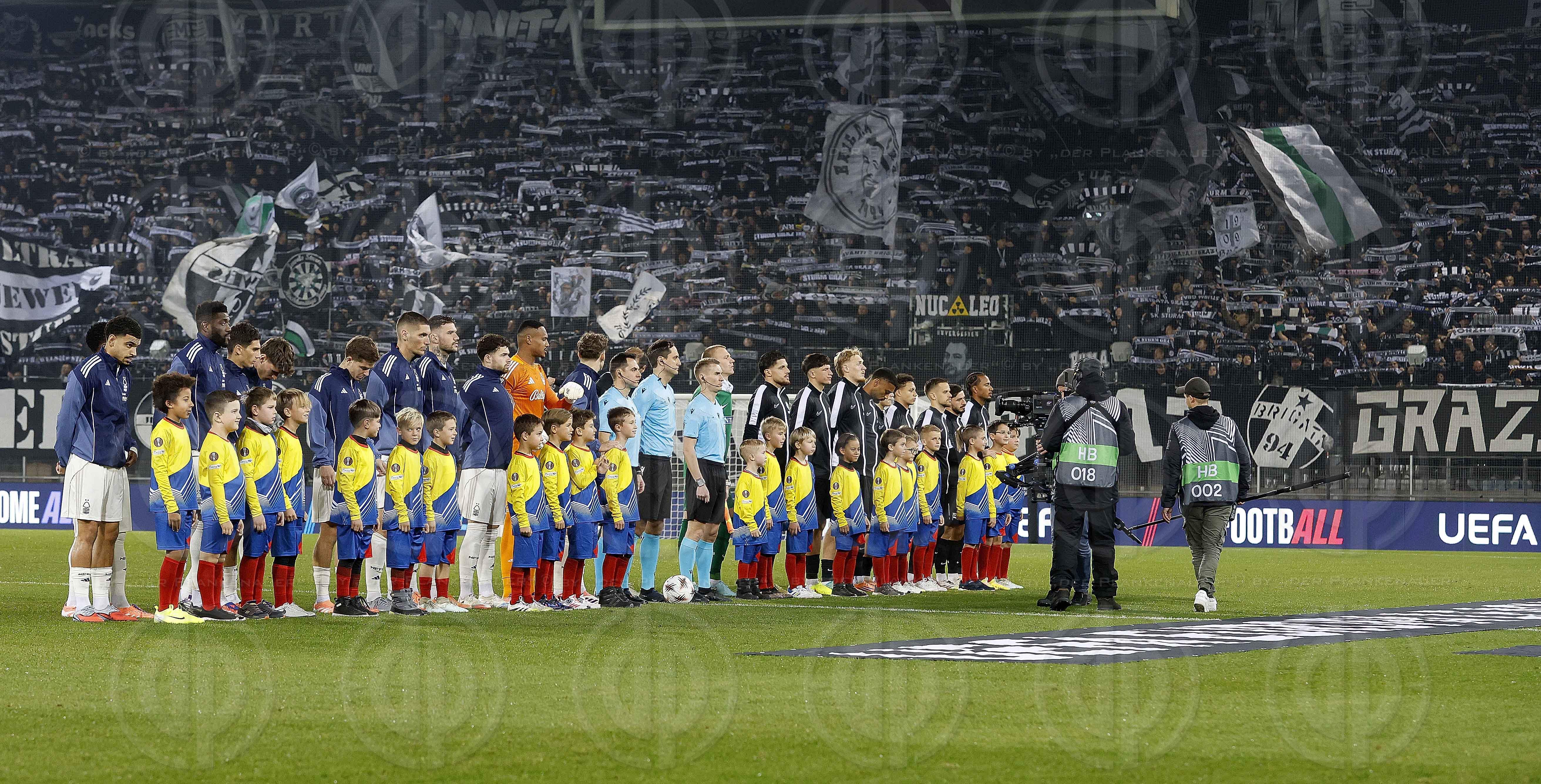 UEL SK Sturm vs. Nottingham Forest FC (0:0) am 06.11.2025