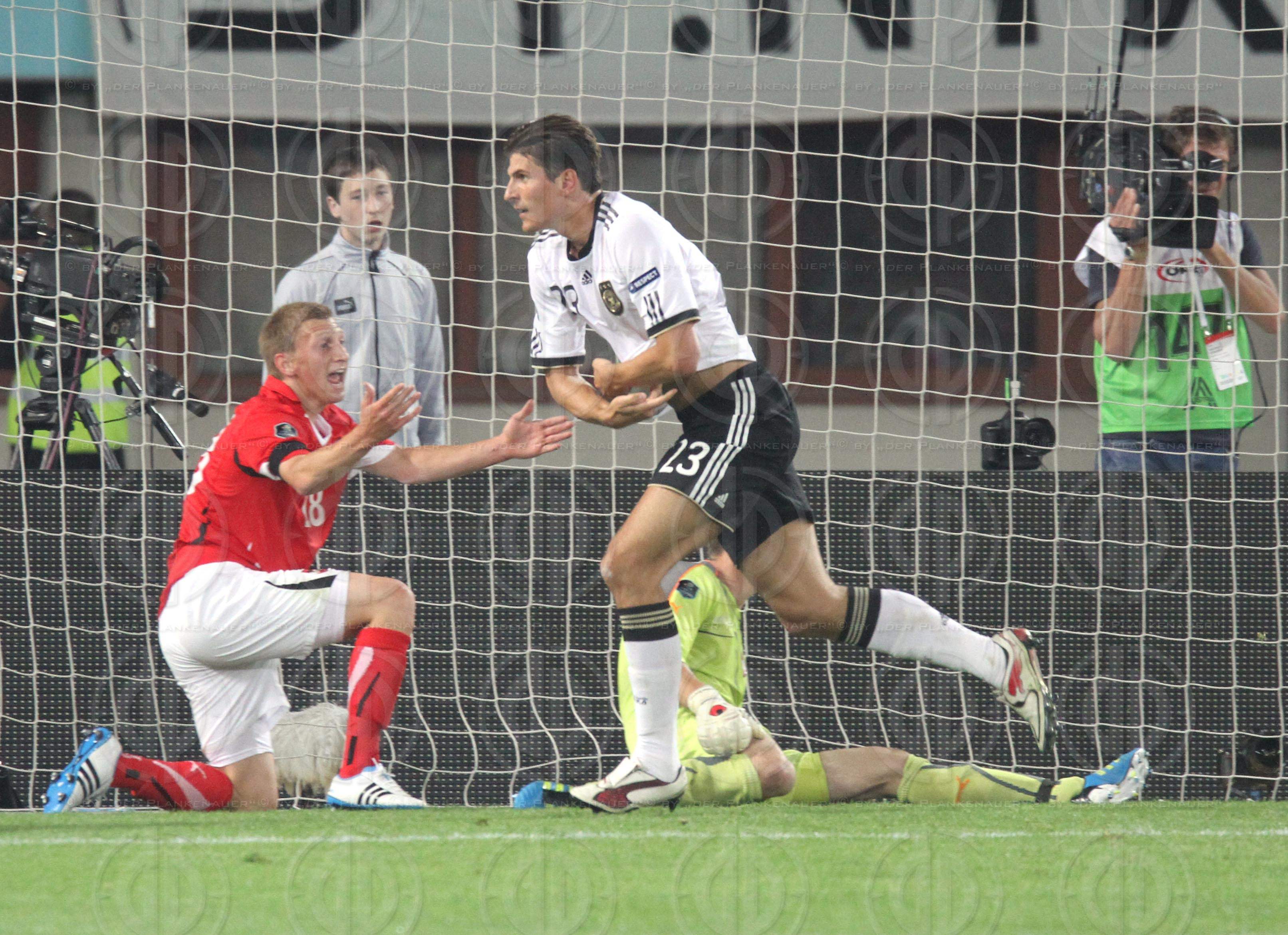 Qualifikation zur UEFA EURO 2012 Österreich vs. Deutschland (1:2