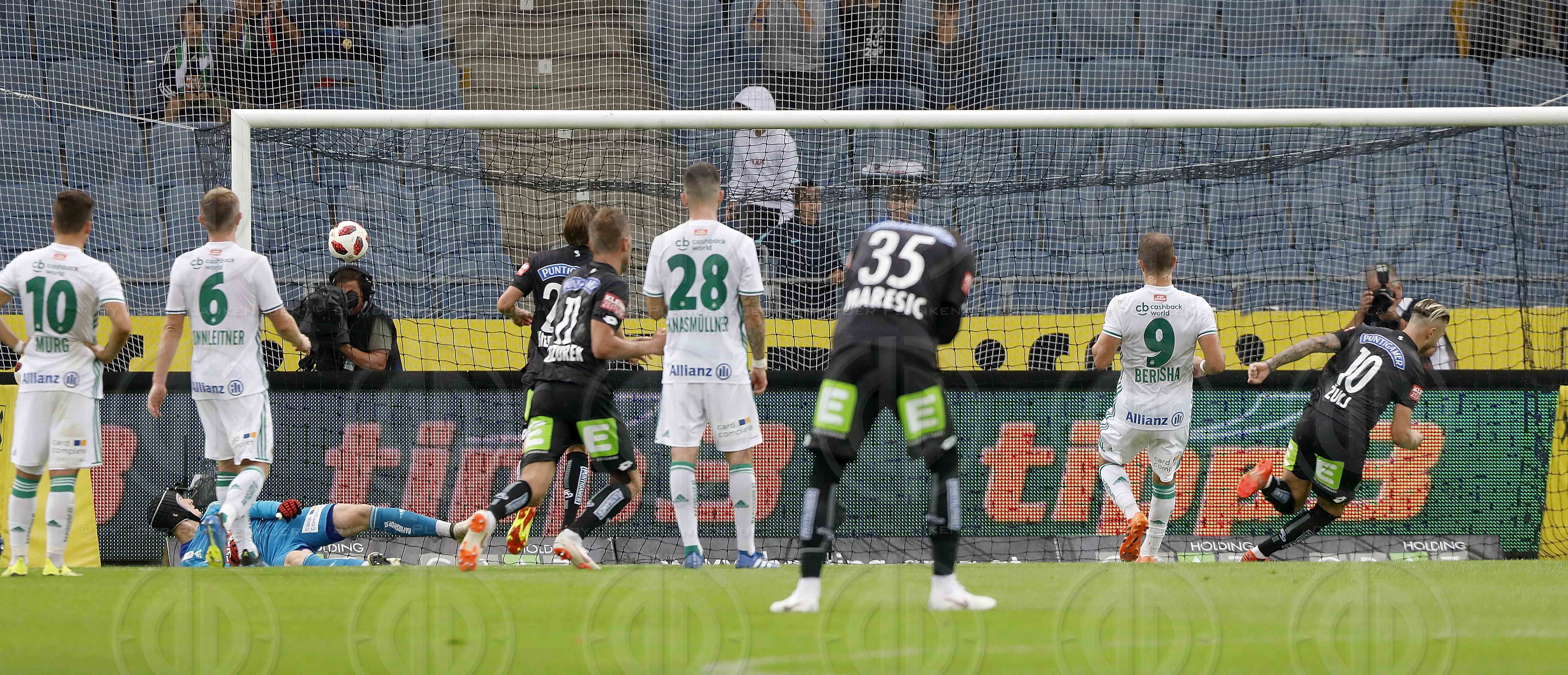 SK Sturm vs. SK Rapid (1:1)