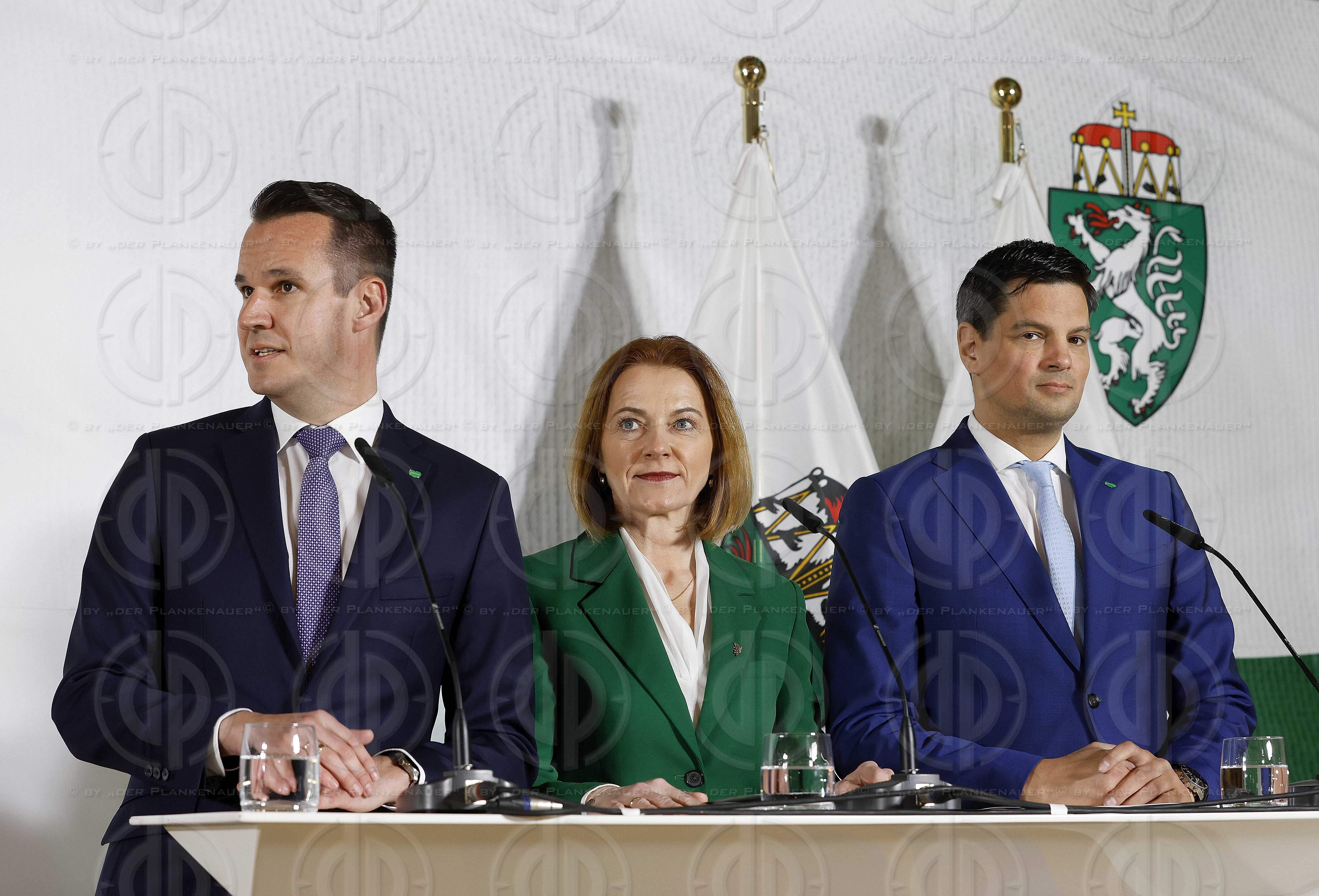 Vorstellung einer neuen Landesregierung Steiermark am 17.12.2024