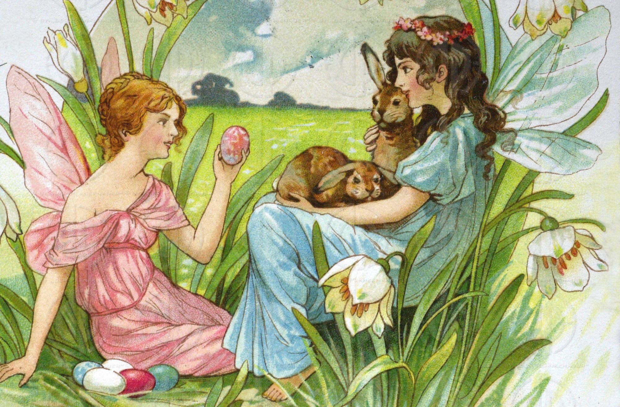 Ostermotiv Osterhase