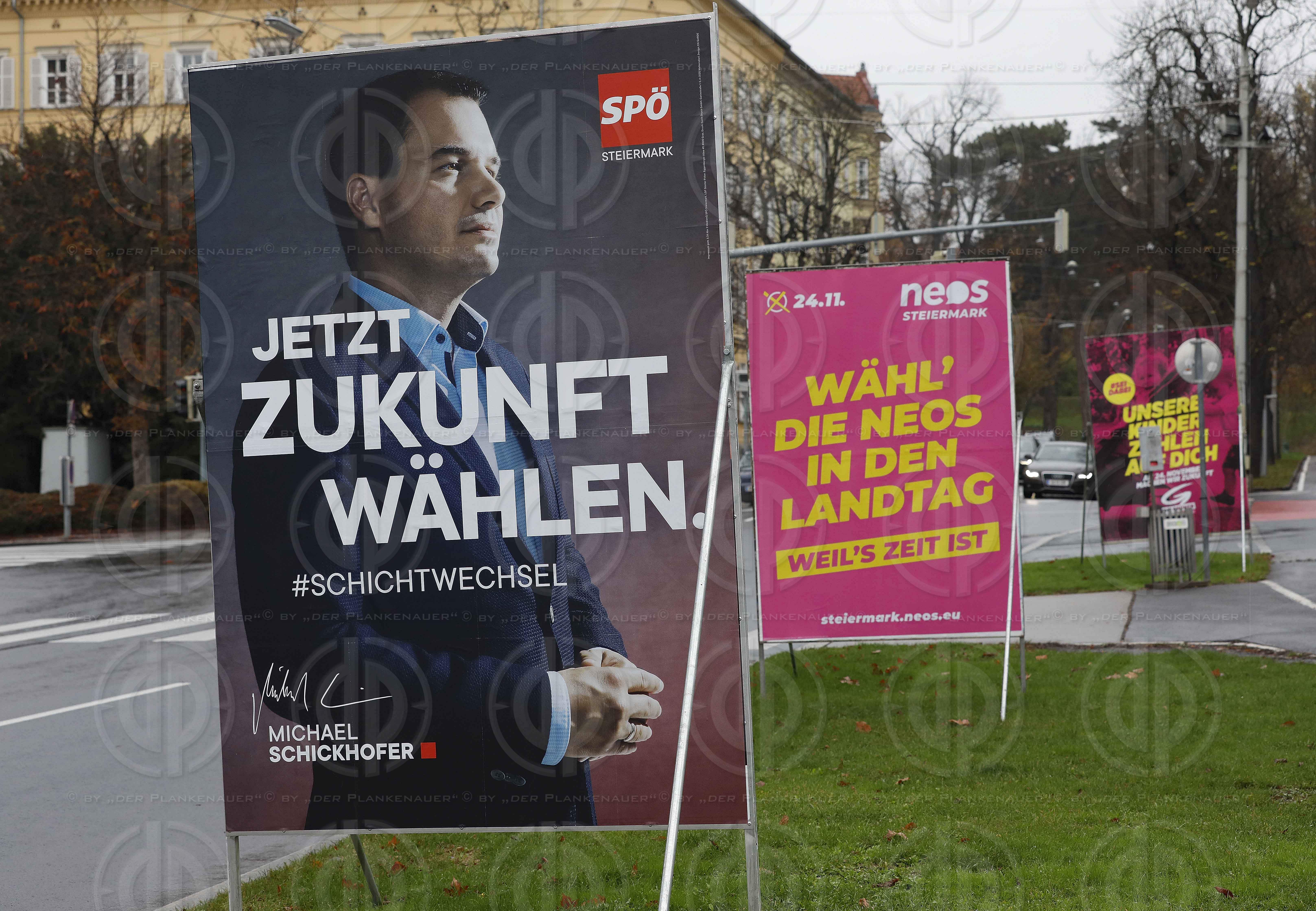 LTWahl19 Steiermark - Wahlplakate