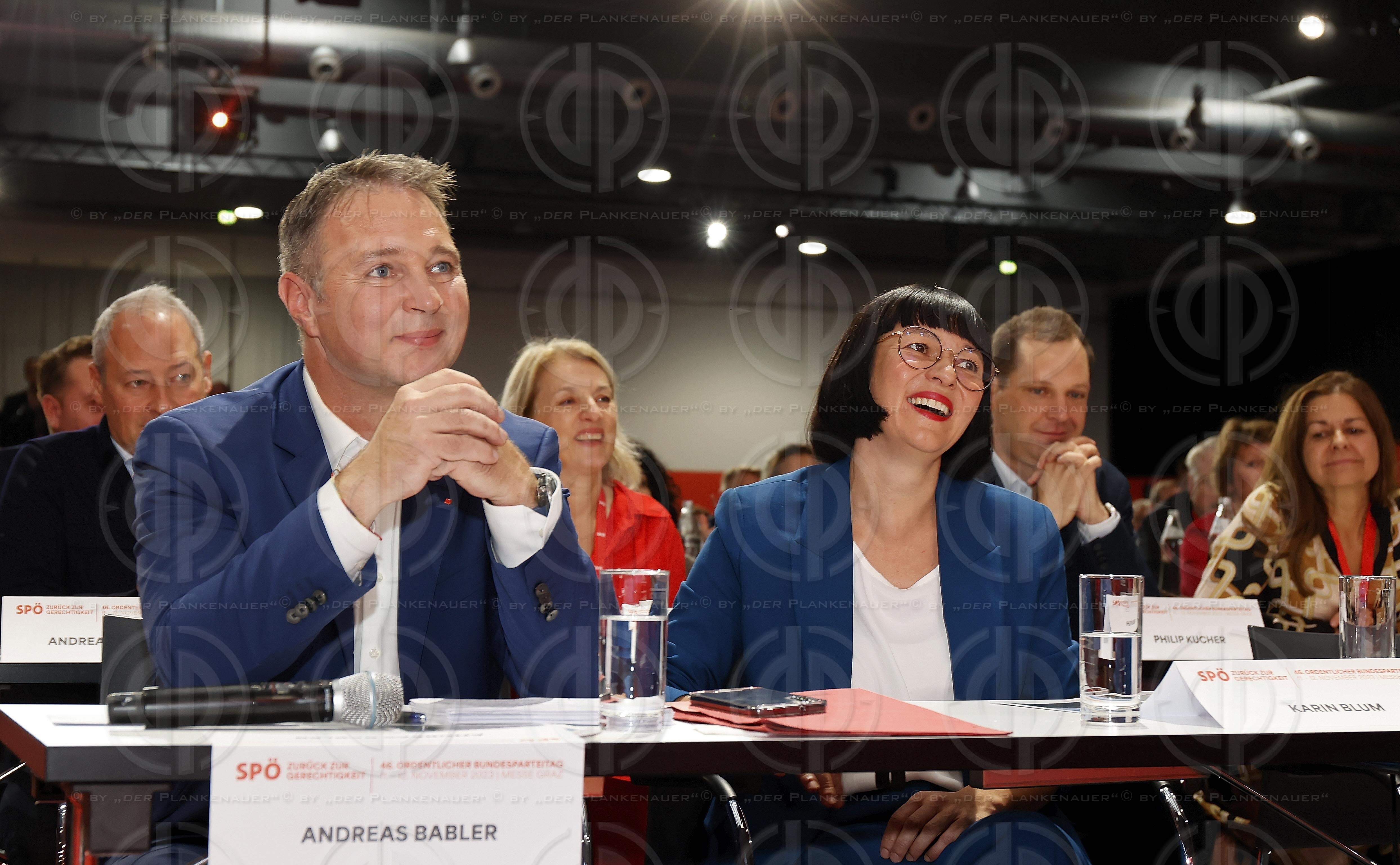 46. Bundesparteitag der SPÖ in Graz am 11.11.2023