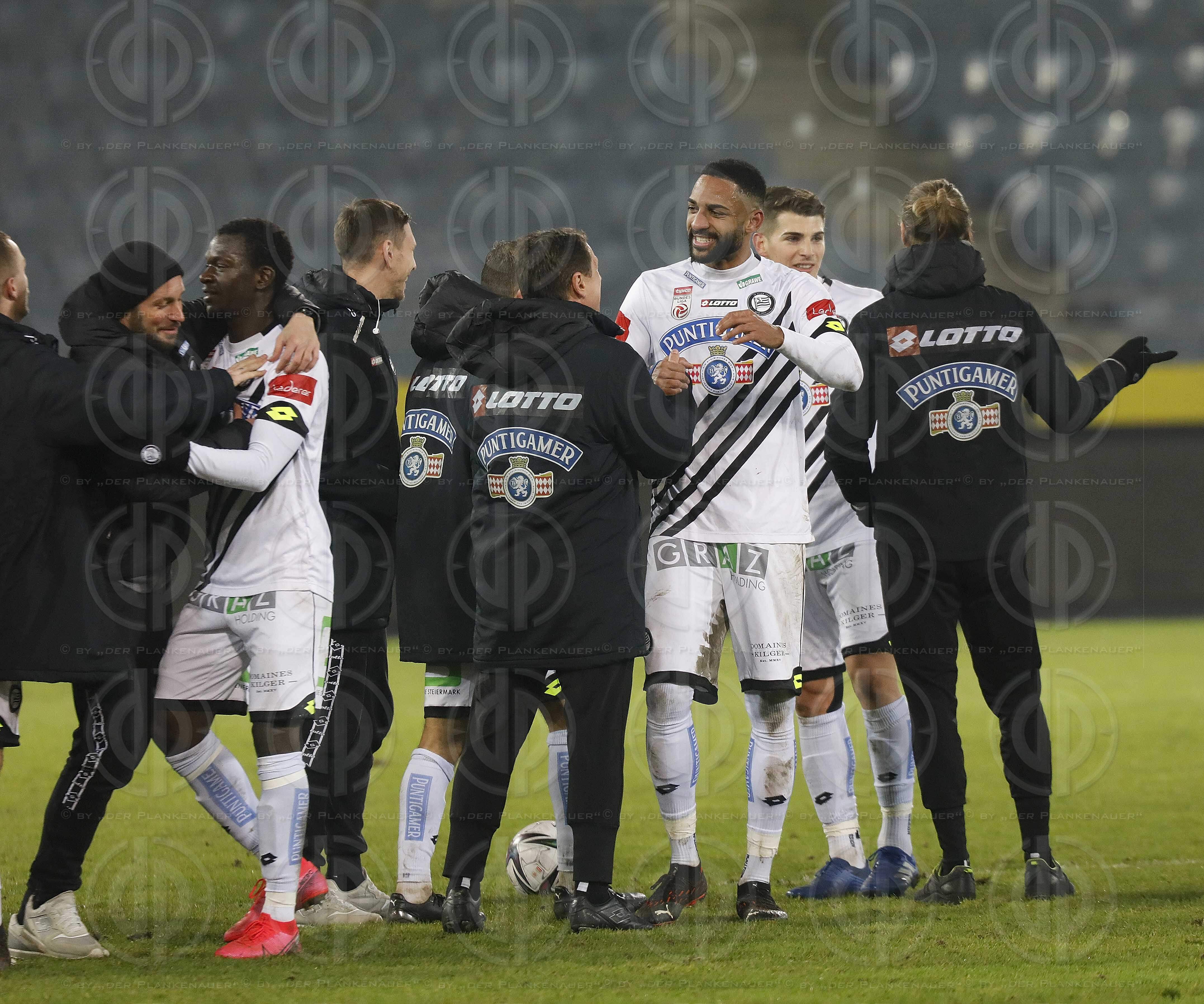 SK Sturm vs. FC Admira (3:0) am 12.12.2020