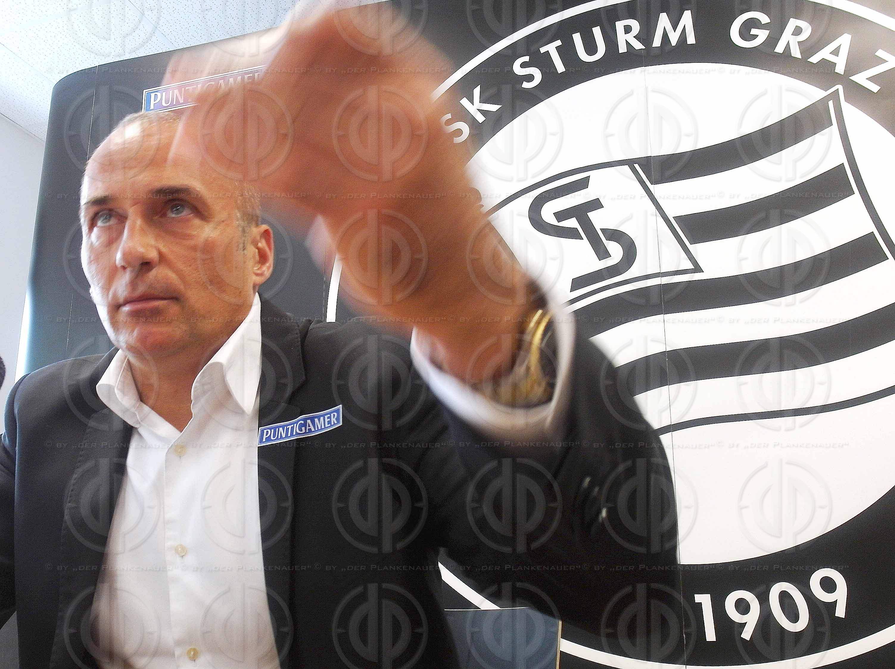 SK Sturm Pressekonferenz - Darko MILANIC neuer Trainer