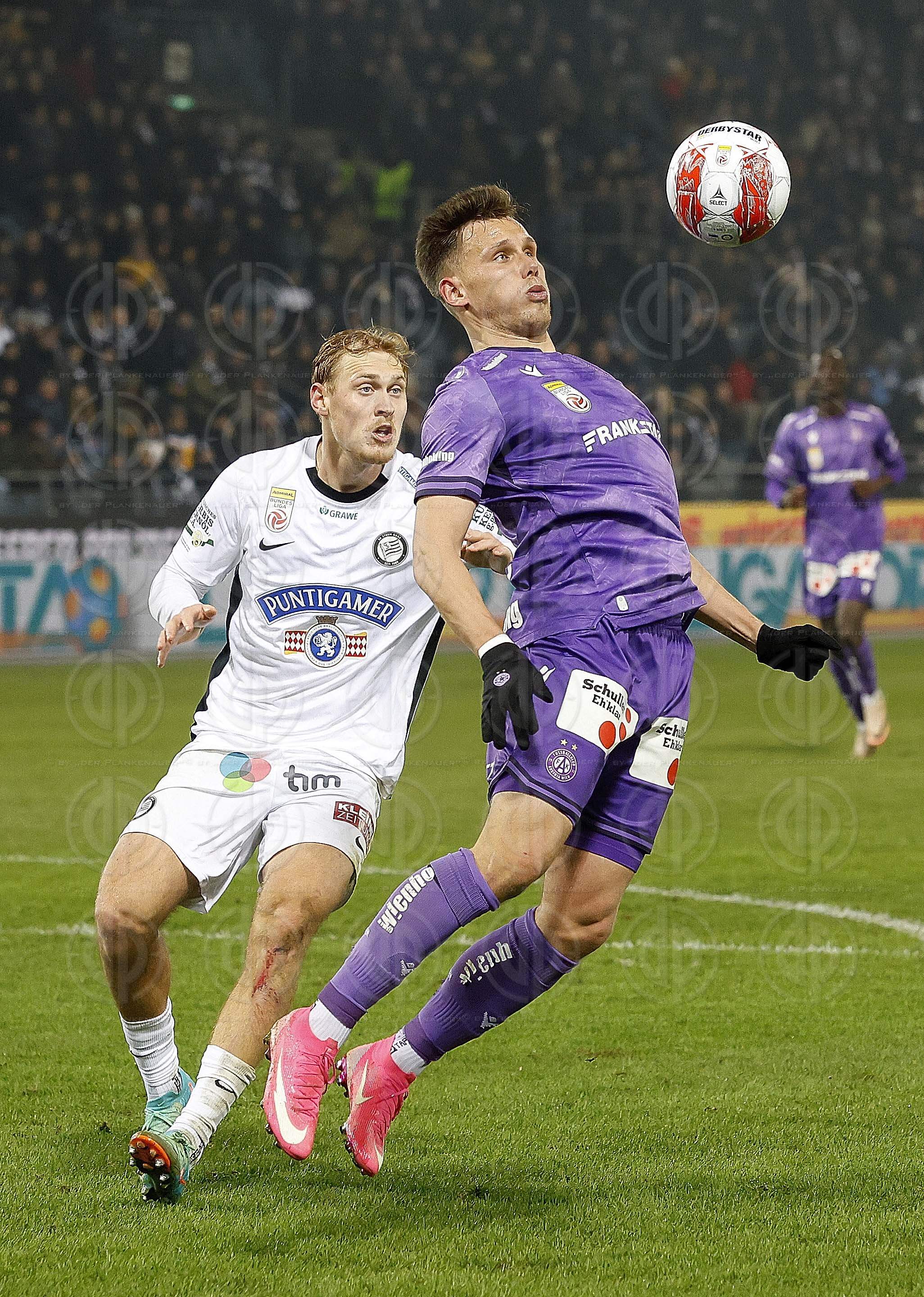 SK Sturm vs. FK Austria Wien (2:2) am 07.02.2025