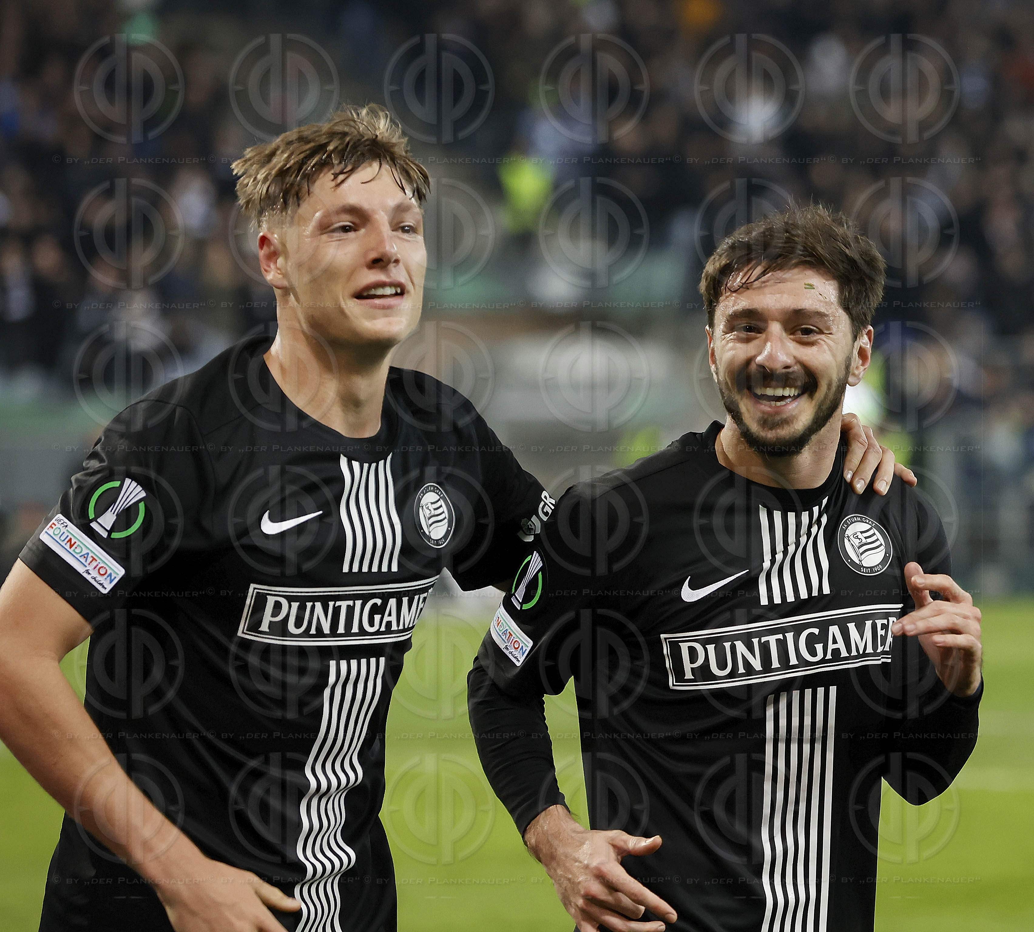 Conference League SK Sturm vs. Slovan Bratislava (4:1) am 15.02.