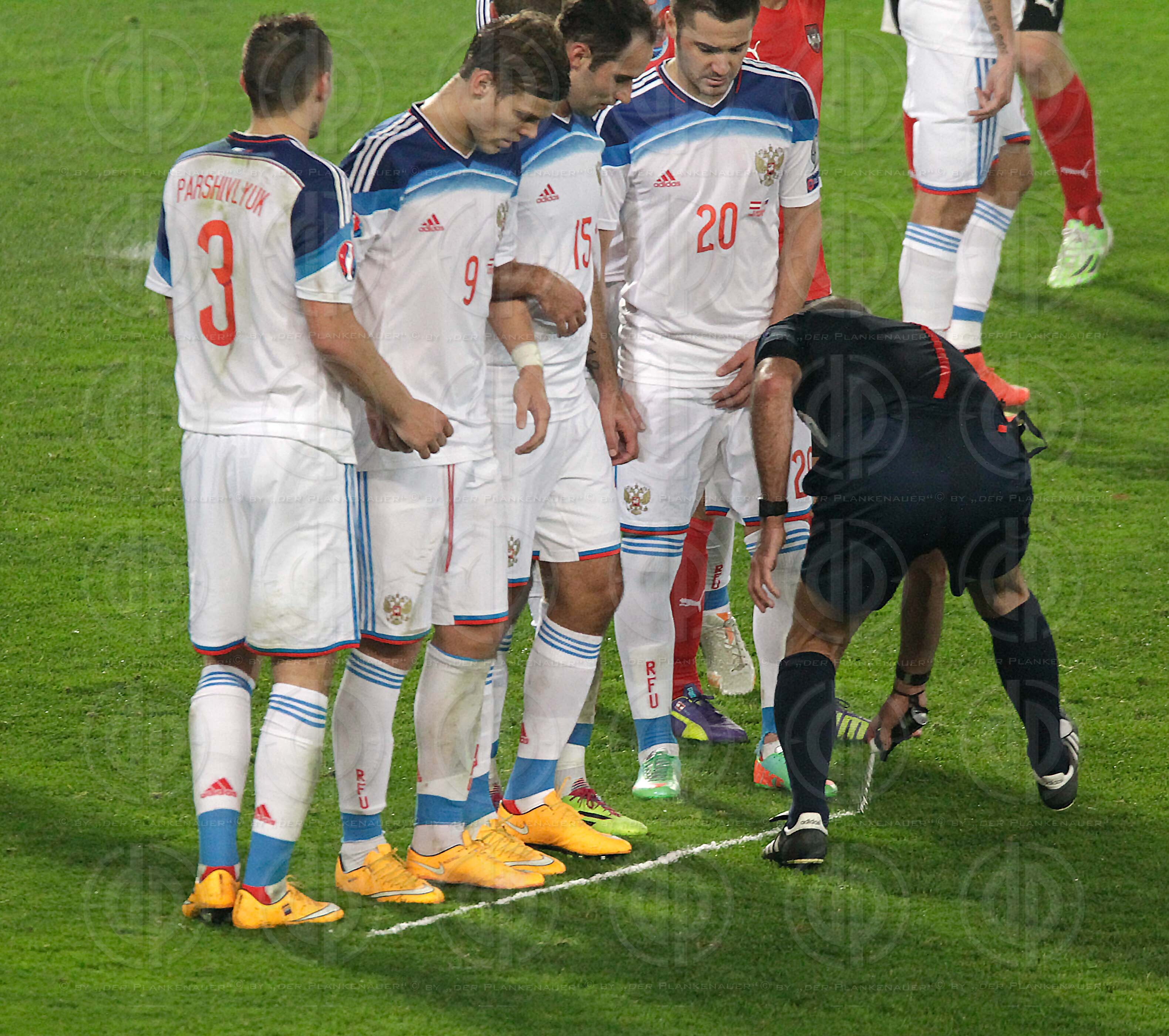 EM-Qualifikationsrunde Oesterreich vs. Russland (1:0)