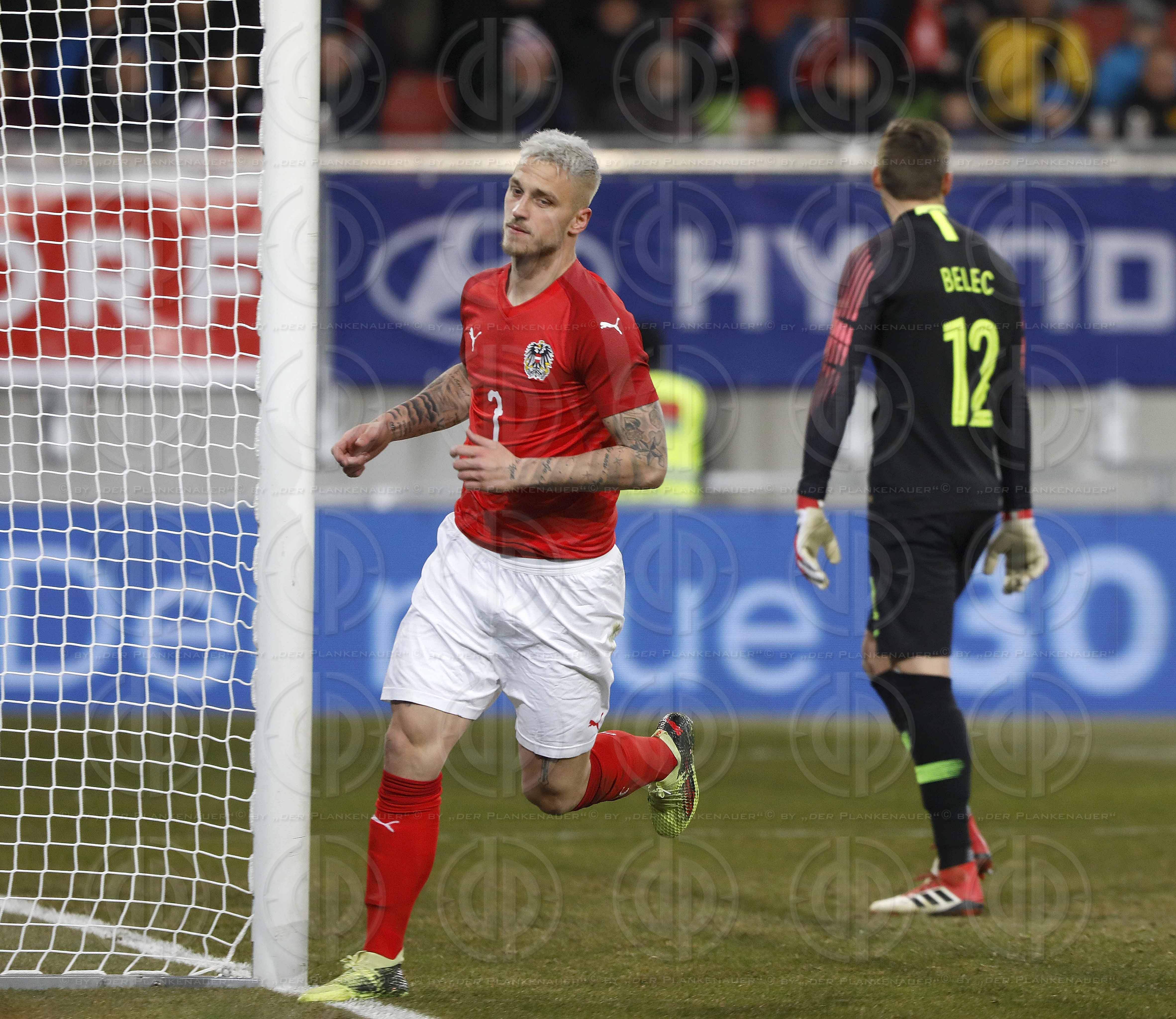 Laenderspiel Oesterreich vs. Slowenien