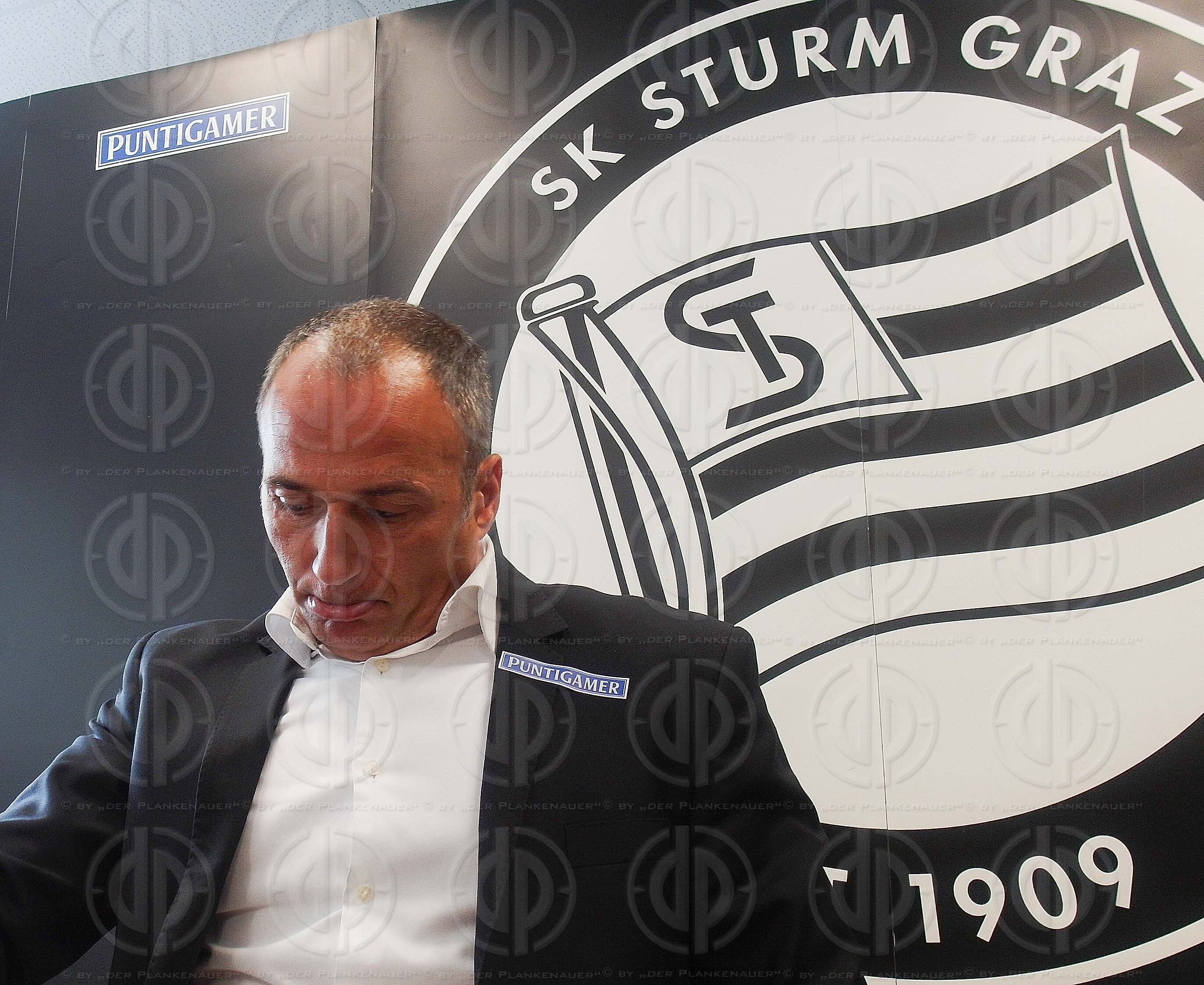 SK Sturm Pressekonferenz - Darko MILANIC neuer Trainer